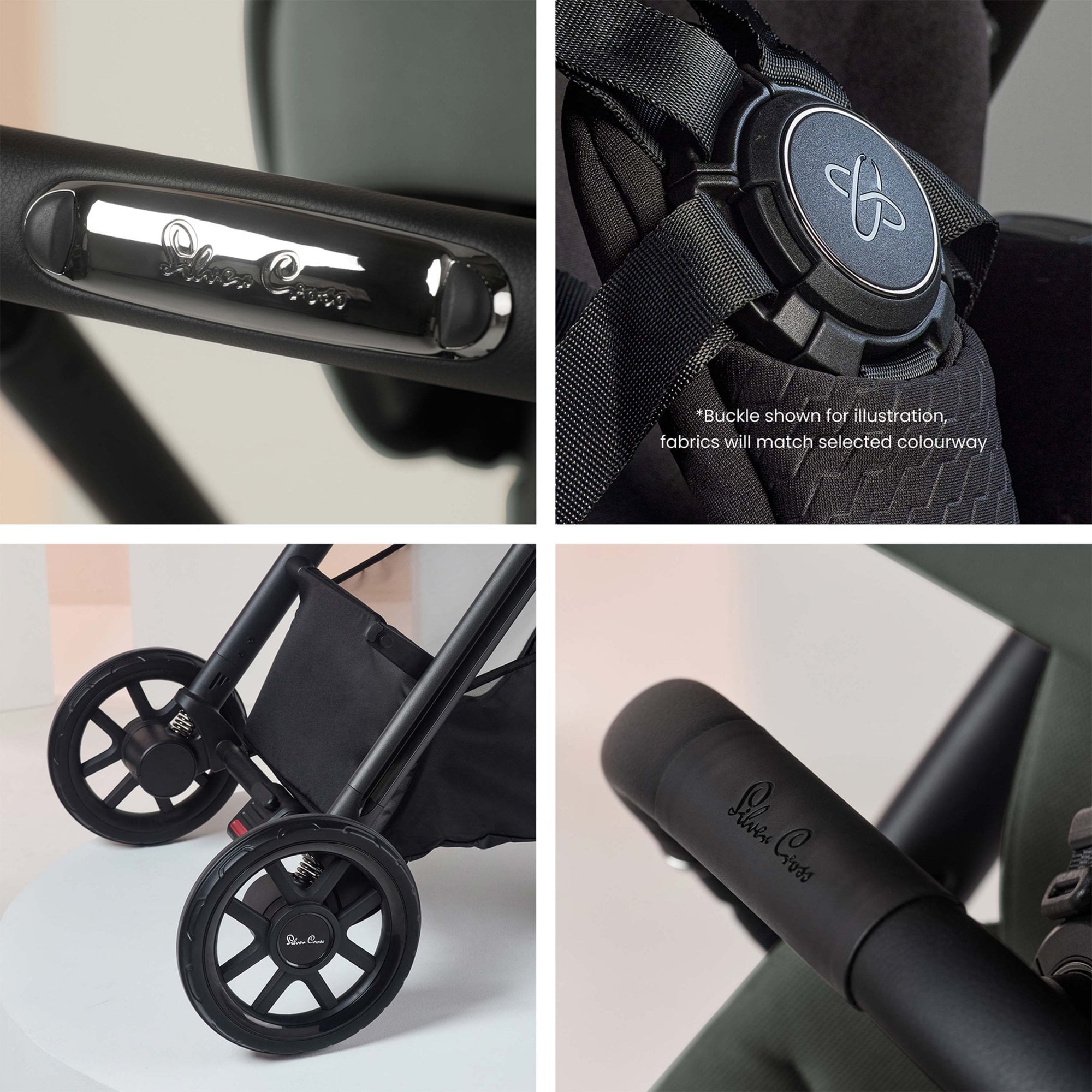 Silver Cross Reef 2 Ultimate 360 Car Seat Bundle Pewter