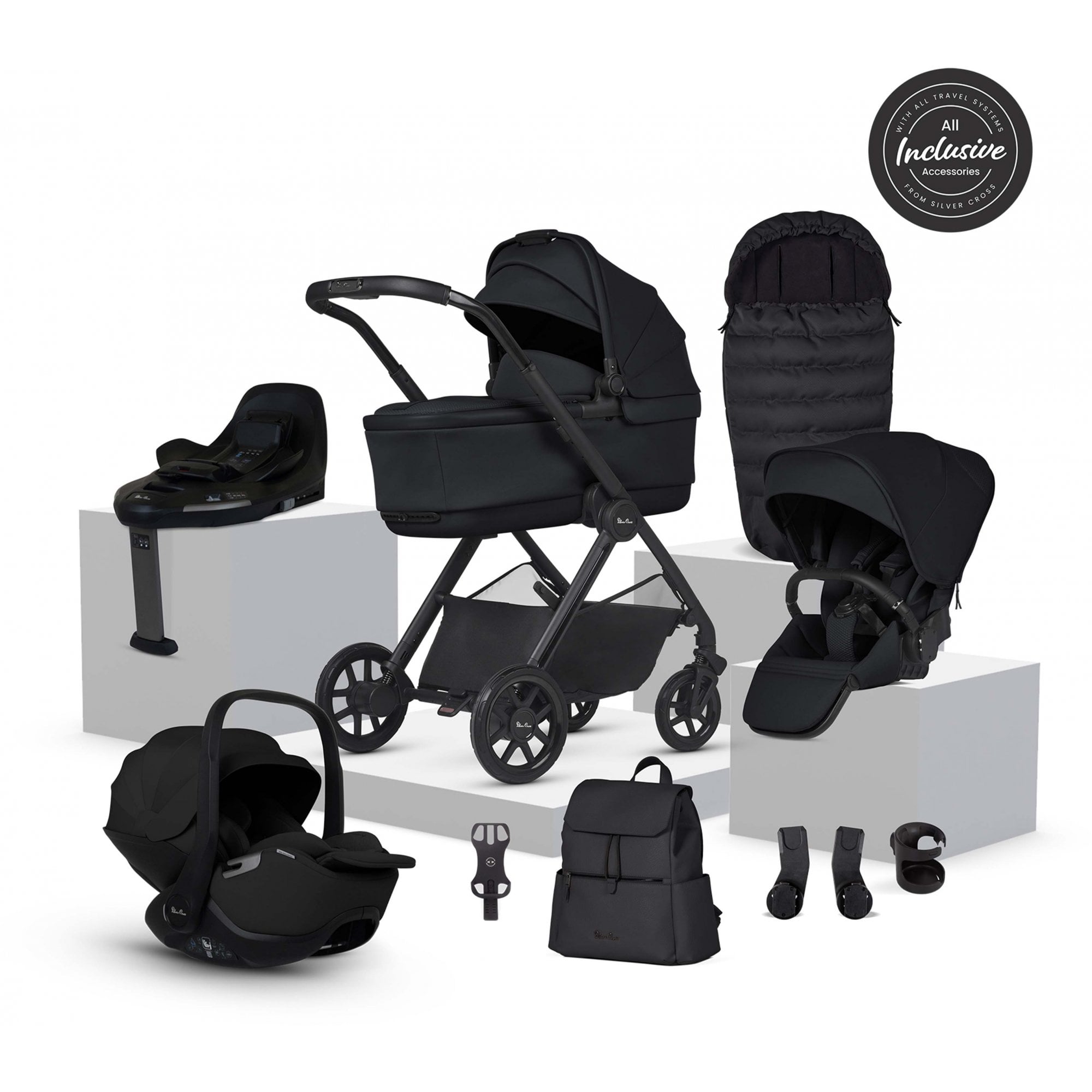 Silver Cross Reef 2 Ultimate 360 Car Seat Bundle Space