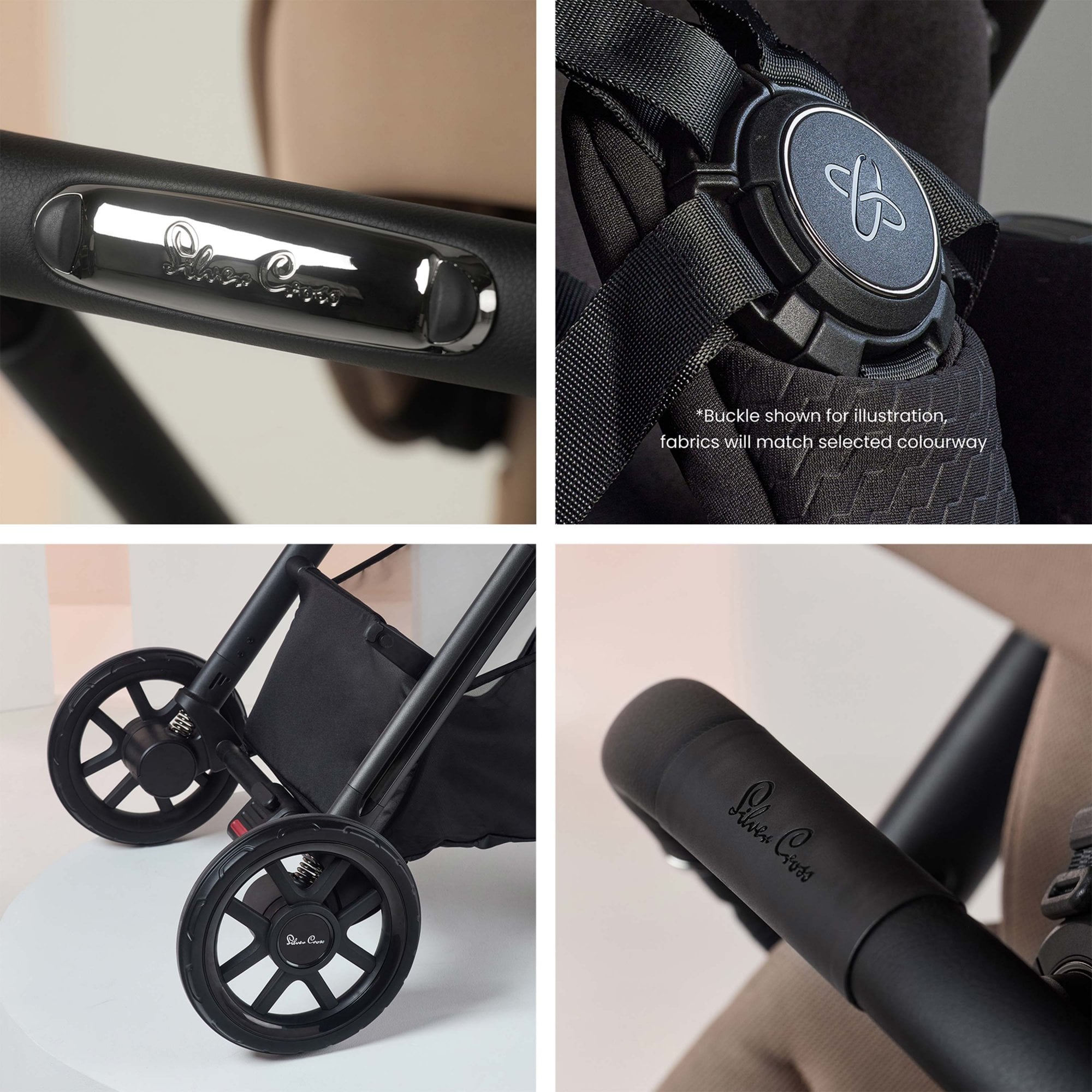 Silver Cross Reef 2 Ultimate 360 Car Seat Family Bundle Mocha