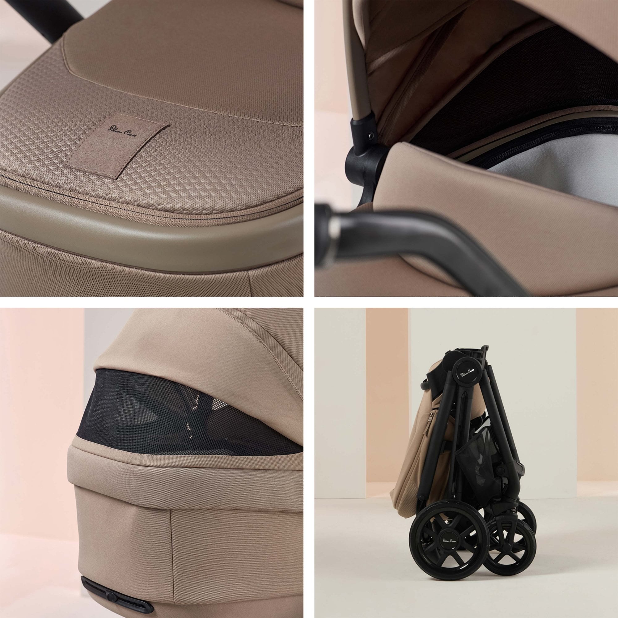 Silver Cross Reef 2 Ultimate 360 Car Seat Family Bundle Mocha