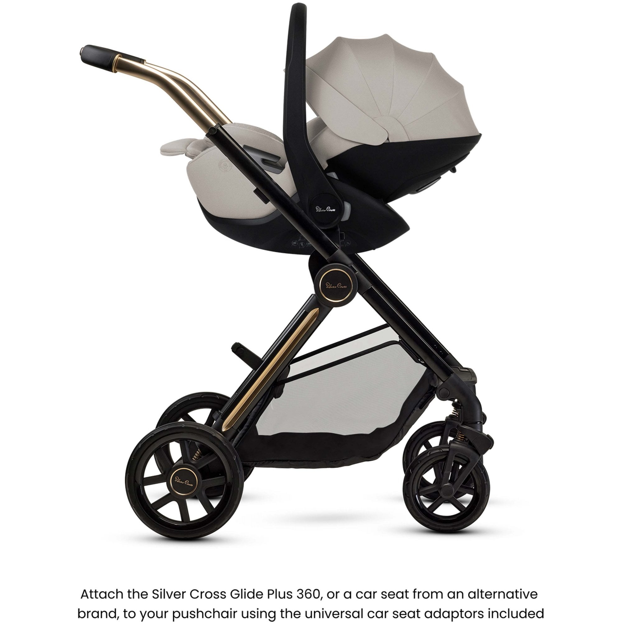 Silver Cross Reef 2 SE Ultimate 360 Car Seat Family Bundle Espresso