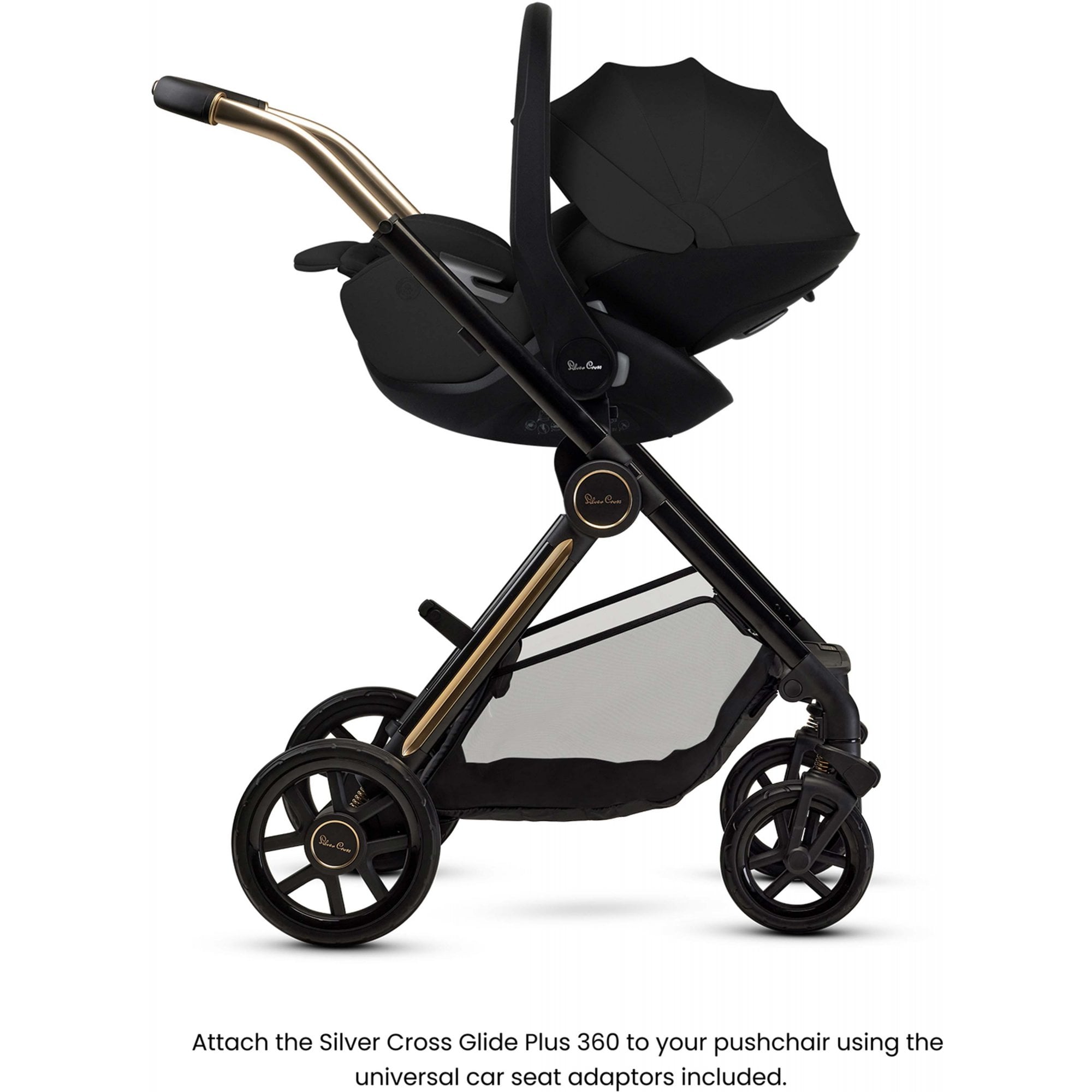 Silver Cross Reef 2 SE Ultimate 360 Car Seat Family Bundle Espresso