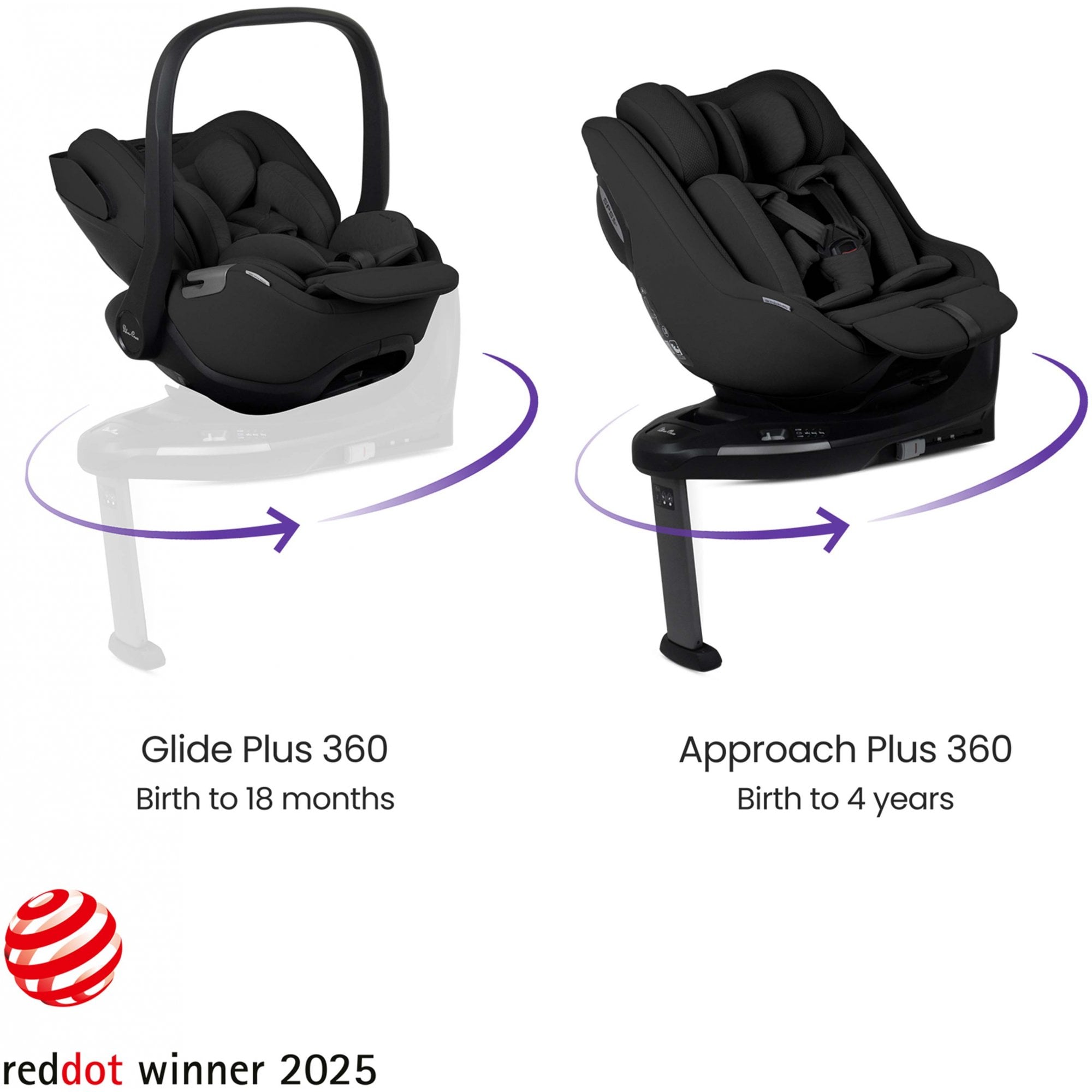 Silver Cross Reef 2 SE Ultimate 360 Car Seat Family Bundle Espresso