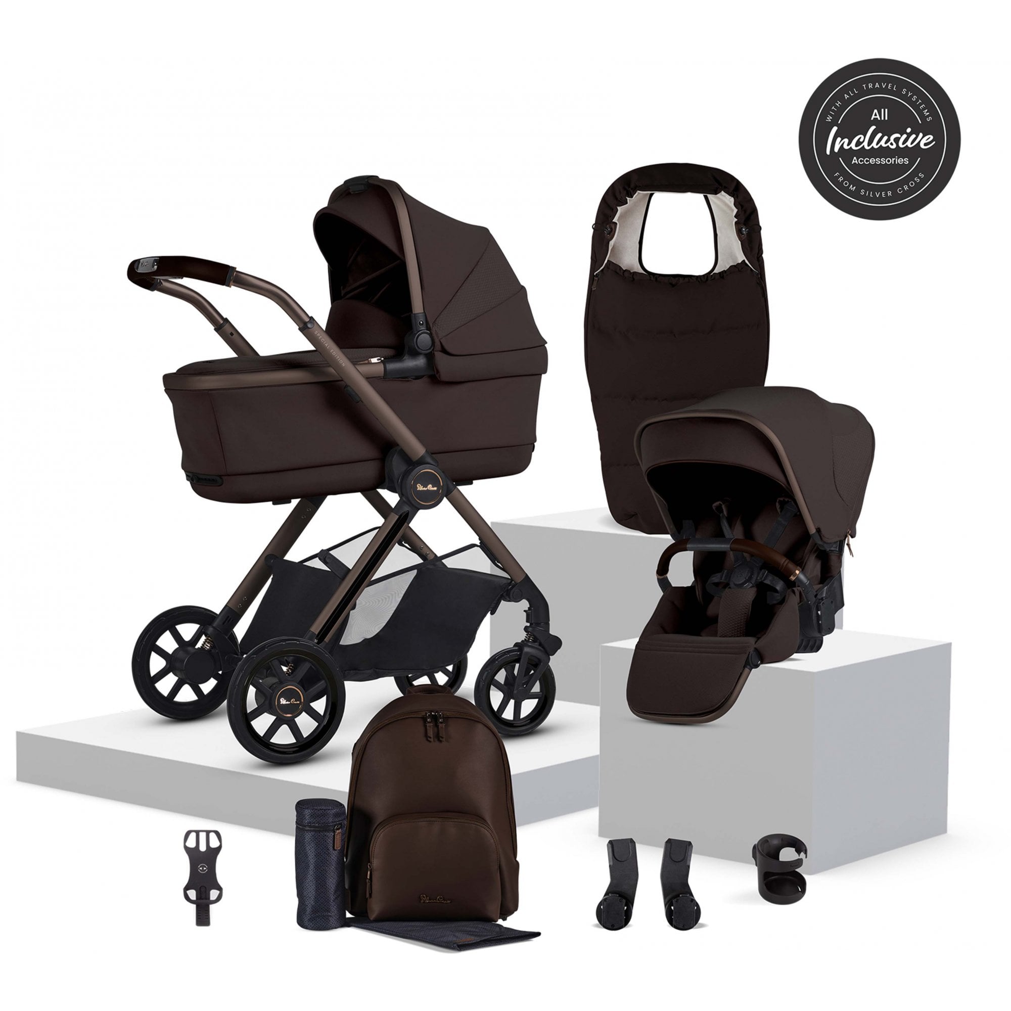 Silver Cross Reef 2 SE Accessory Bundle Ganache