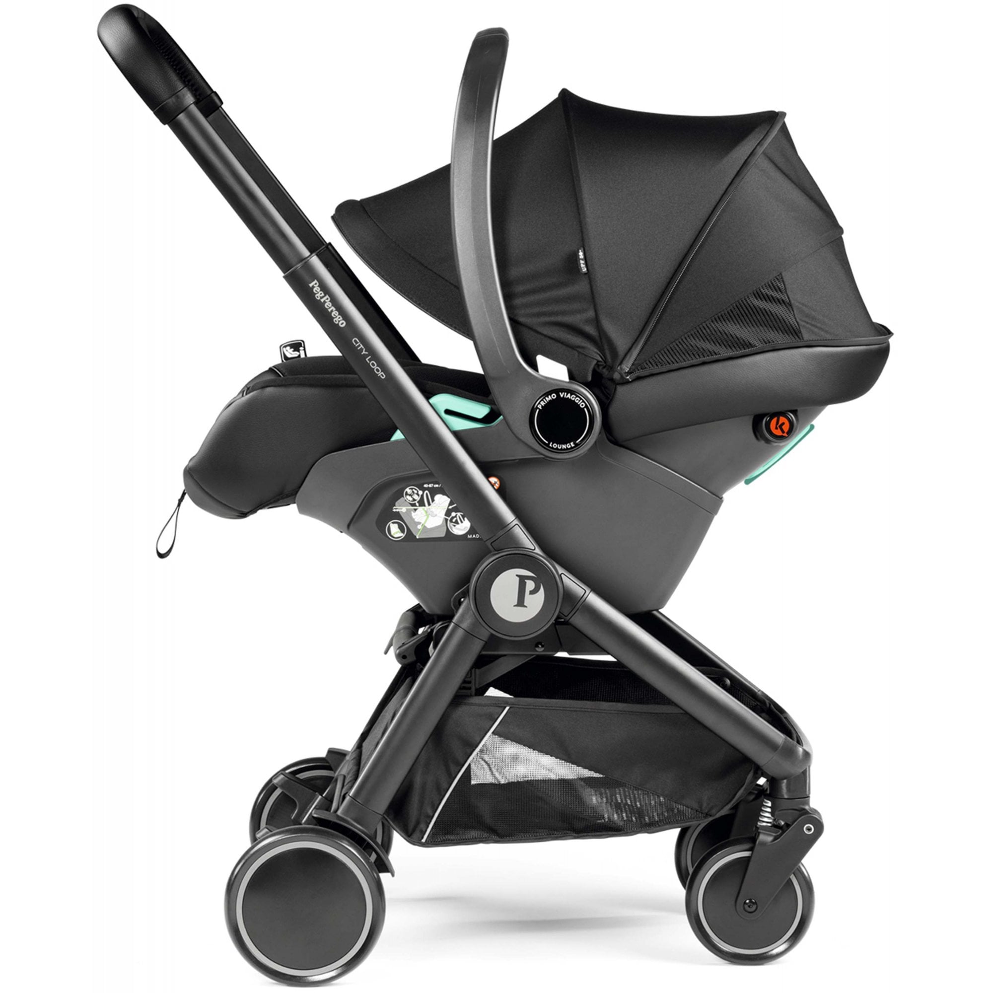 Peg Perego City Loop Bundle 3 True Black