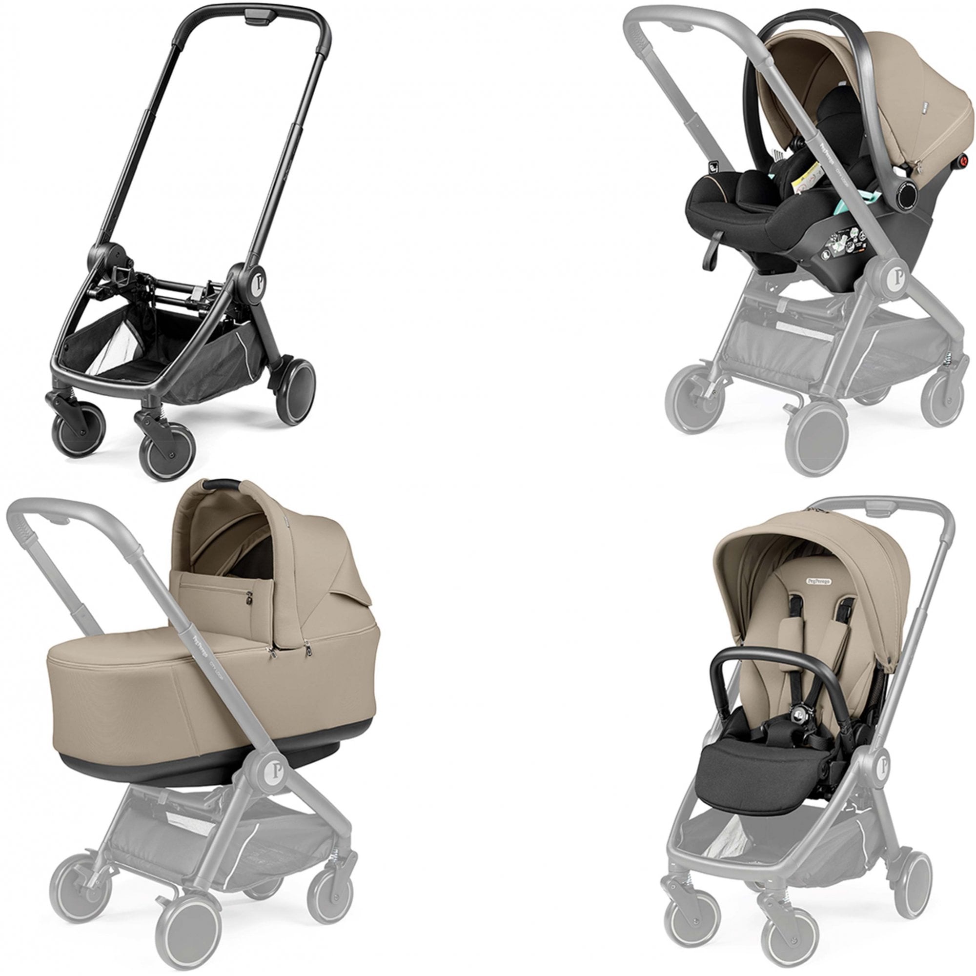 Peg Perego City Loop Bundle 3 Vanilla Blend