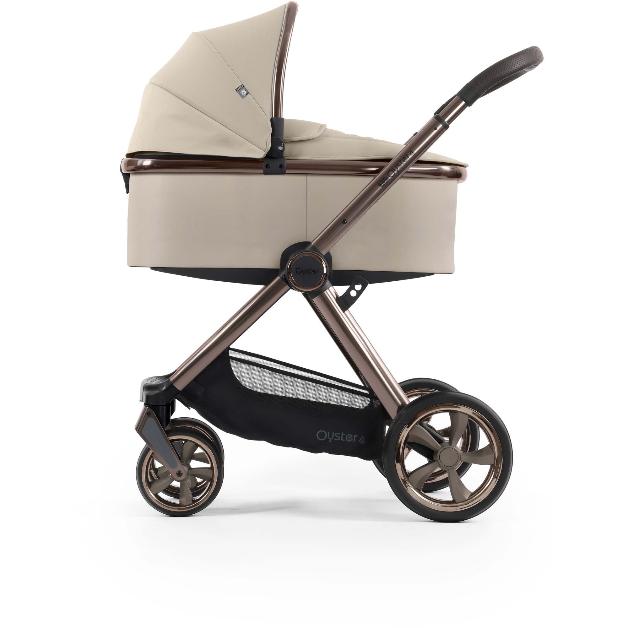 Oyster 4 Luxury Bundle Buttermilk + Cabriofix Car Seat