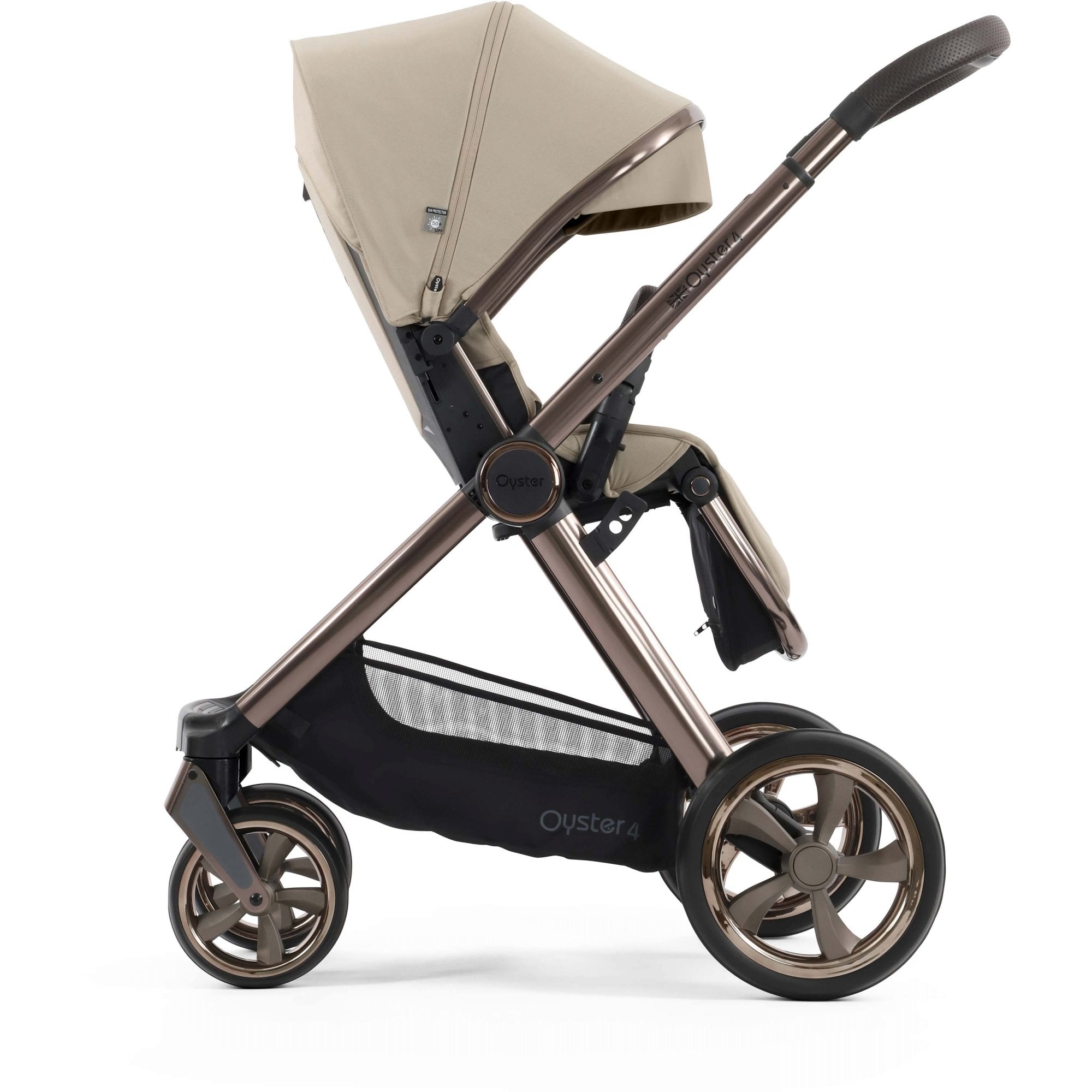 Oyster 4 Luxury Bundle Buttermilk + Cabriofix Car Seat