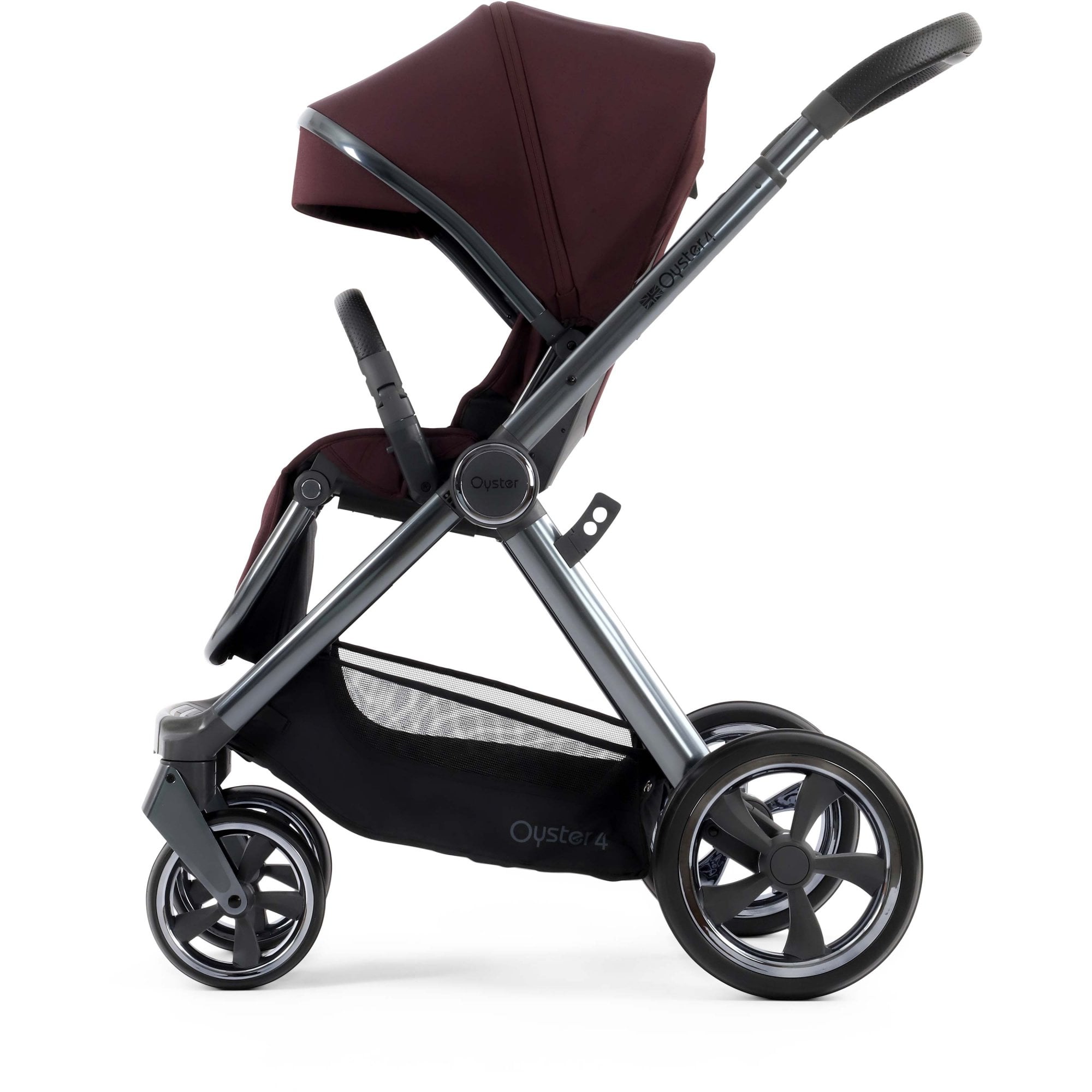 Oyster 4 Luxury Bundle Mulberry + Cabriofix Car Seat