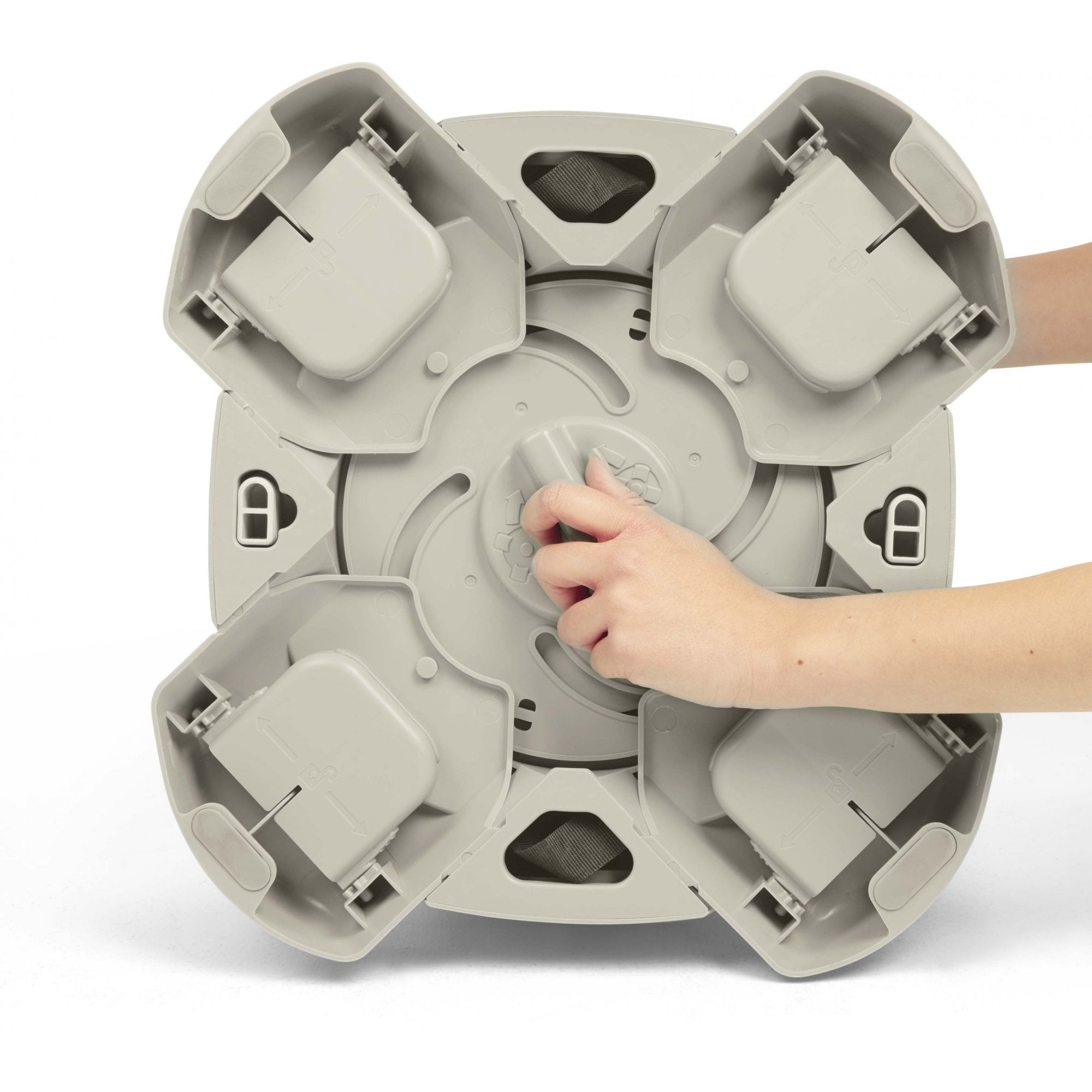 Mamas & Papas Bug 3-in-1 Floor & Booster Seat with Activity Tray - Clay