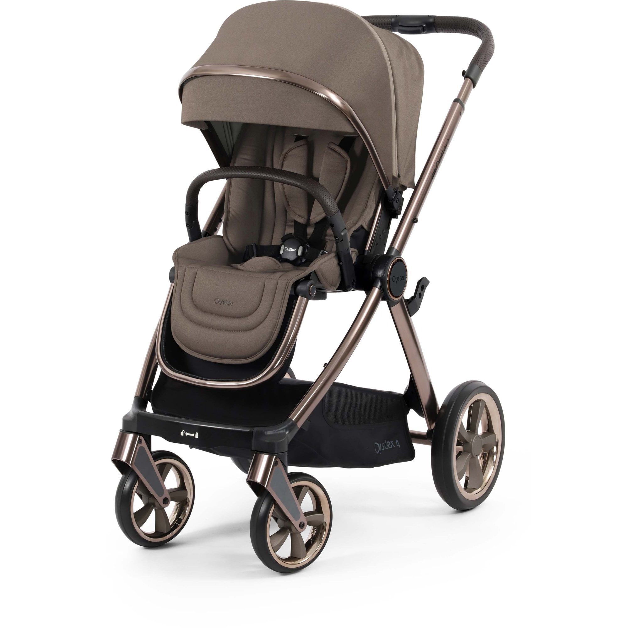 Oyster 4 Luxury Bundle Mink + Cabriofix Car Seat