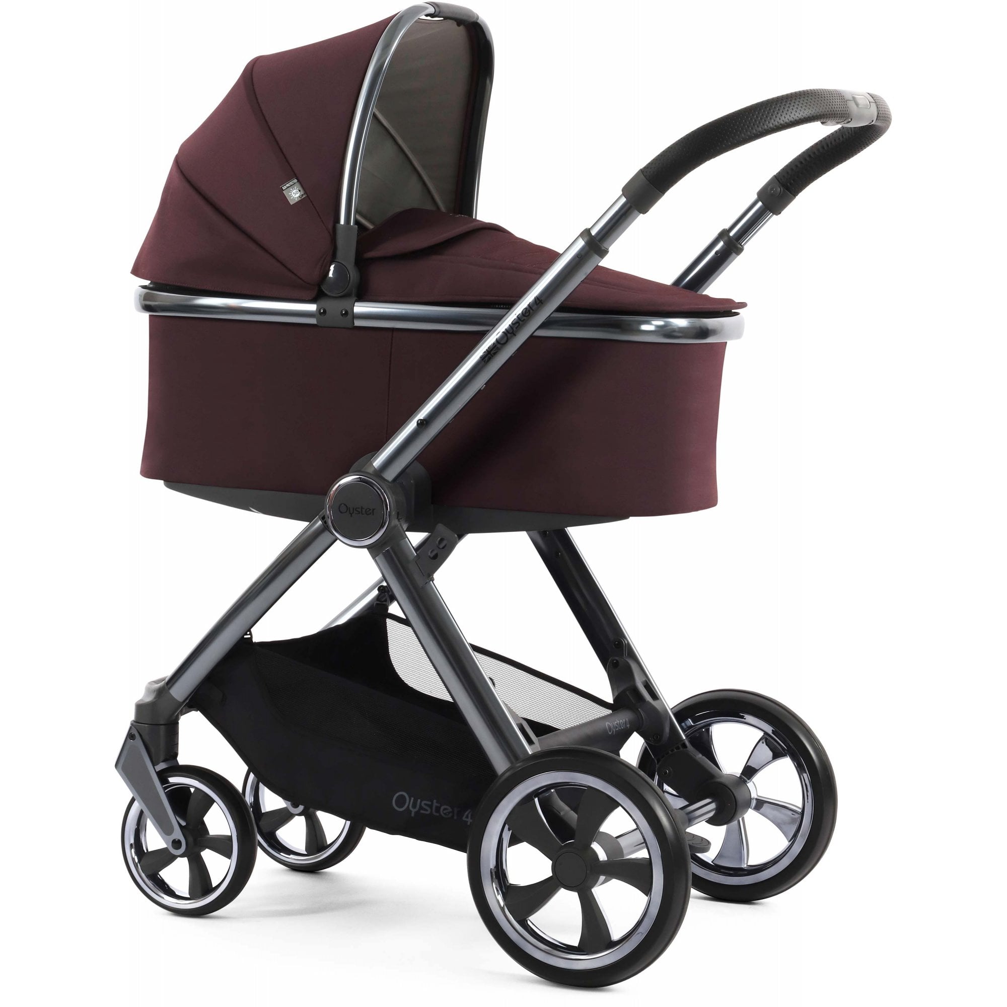 Oyster 4 Ultimate Bundle Mulberry + Cabriofix Car Seat