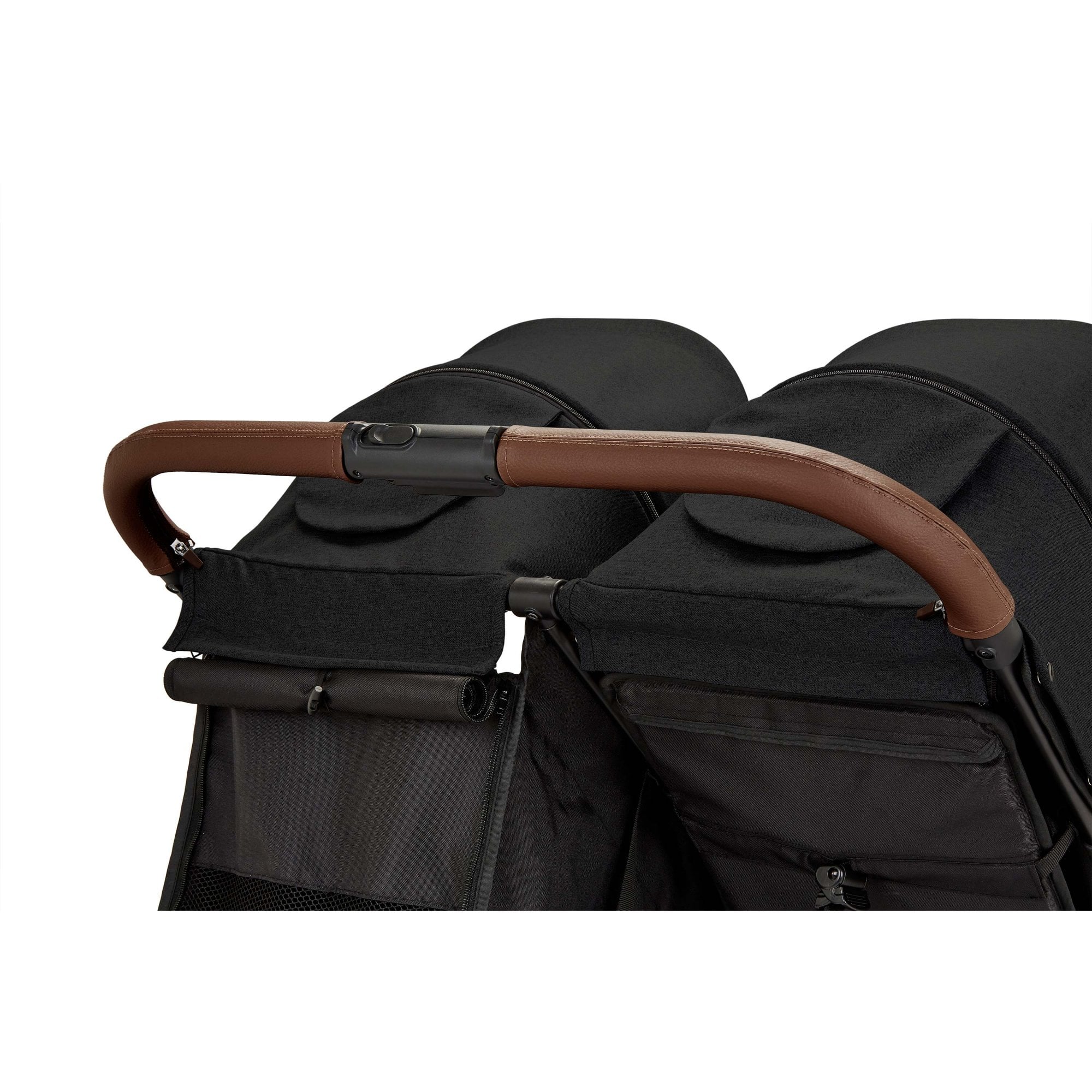 Ickle Bubba Venus Double Stroller Black