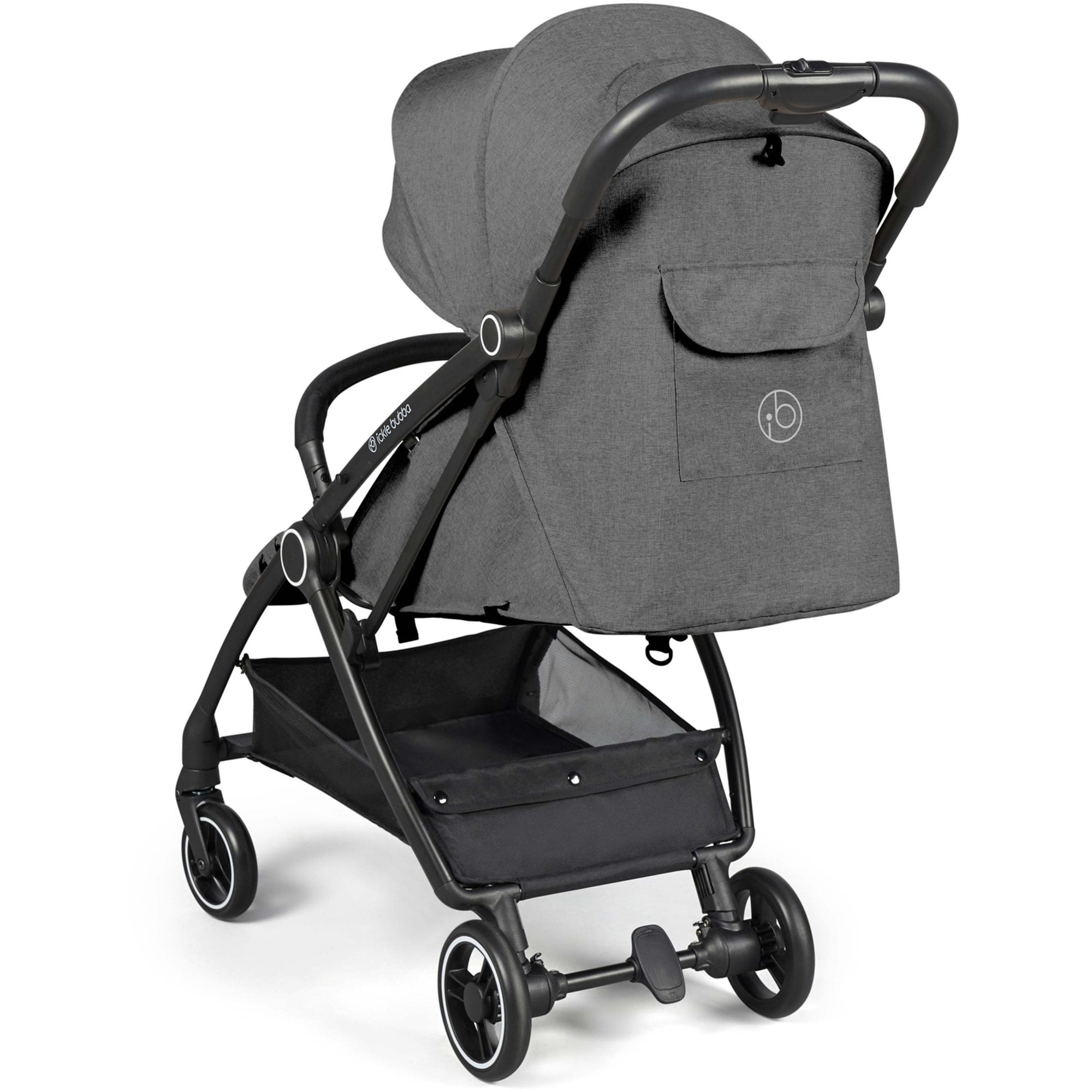 Ickle Bubba Aries Auto-Fold Stroller Graphite Grey
