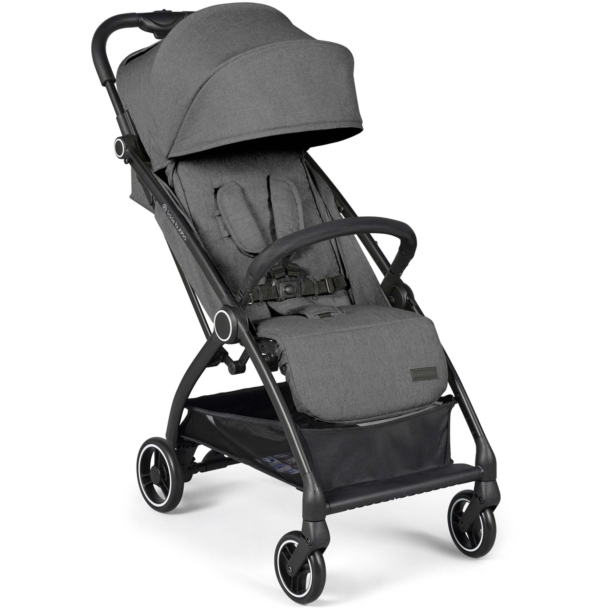 Ickle Bubba Aries Max Auto-Fold Stroller Graphite Grey