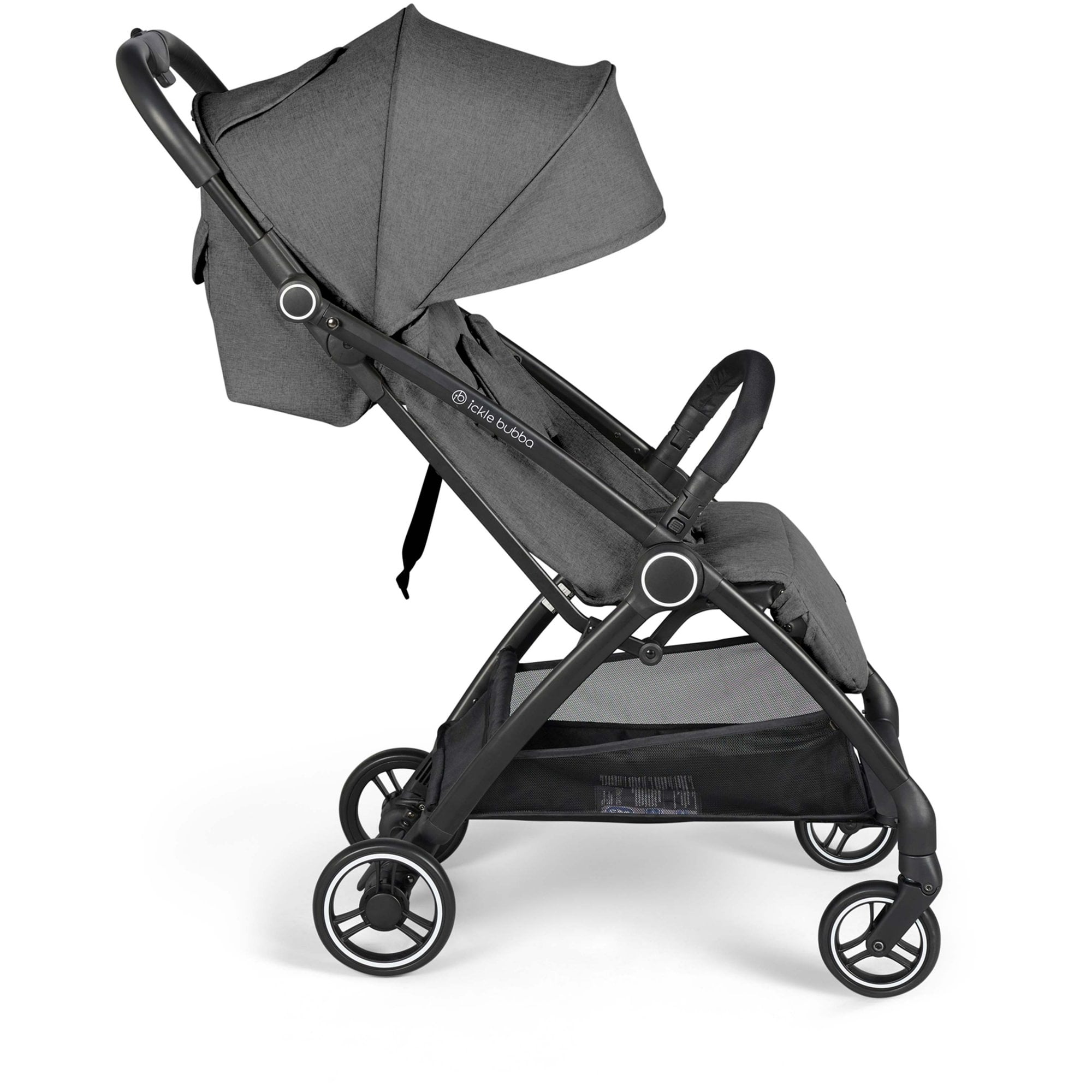 Ickle Bubba Aries Max Auto-Fold Stroller Graphite Grey
