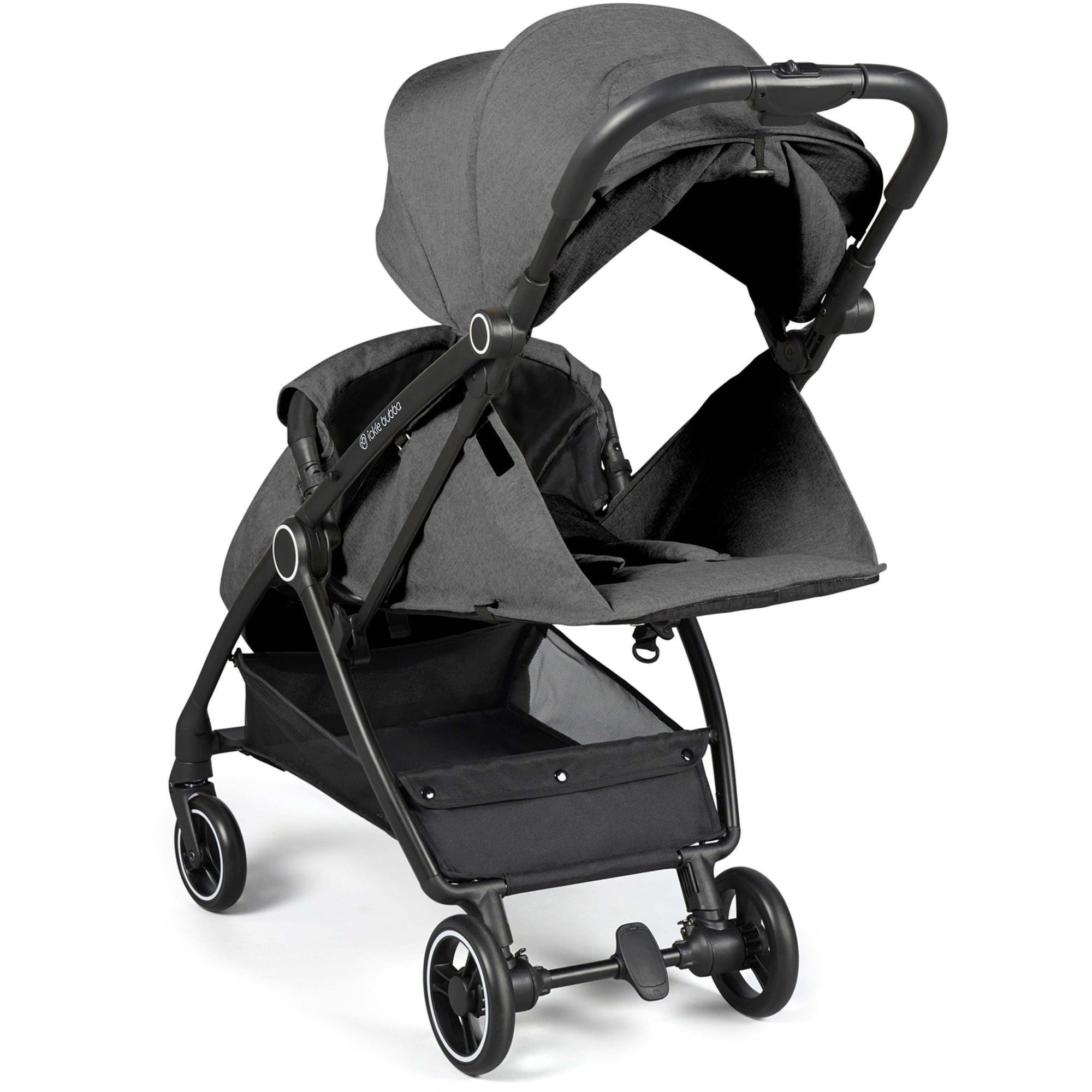 Ickle Bubba Aries Max Auto-Fold Stroller Graphite Grey