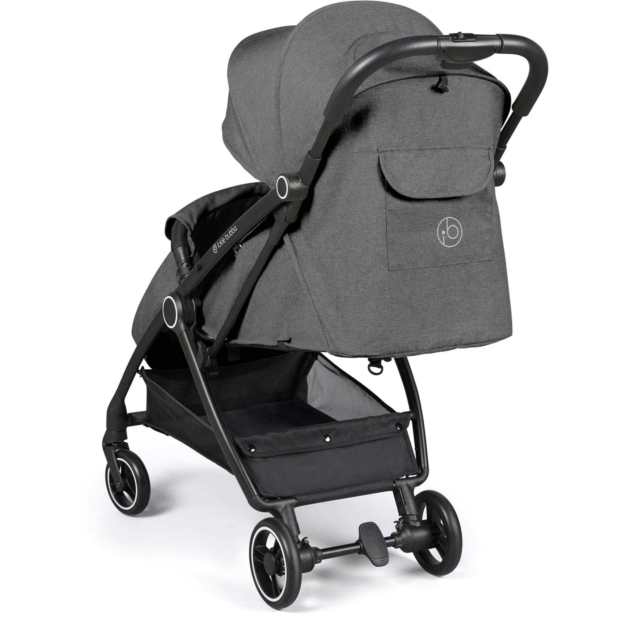 Ickle Bubba Aries Prime Auto-Fold Stroller Graphite Grey