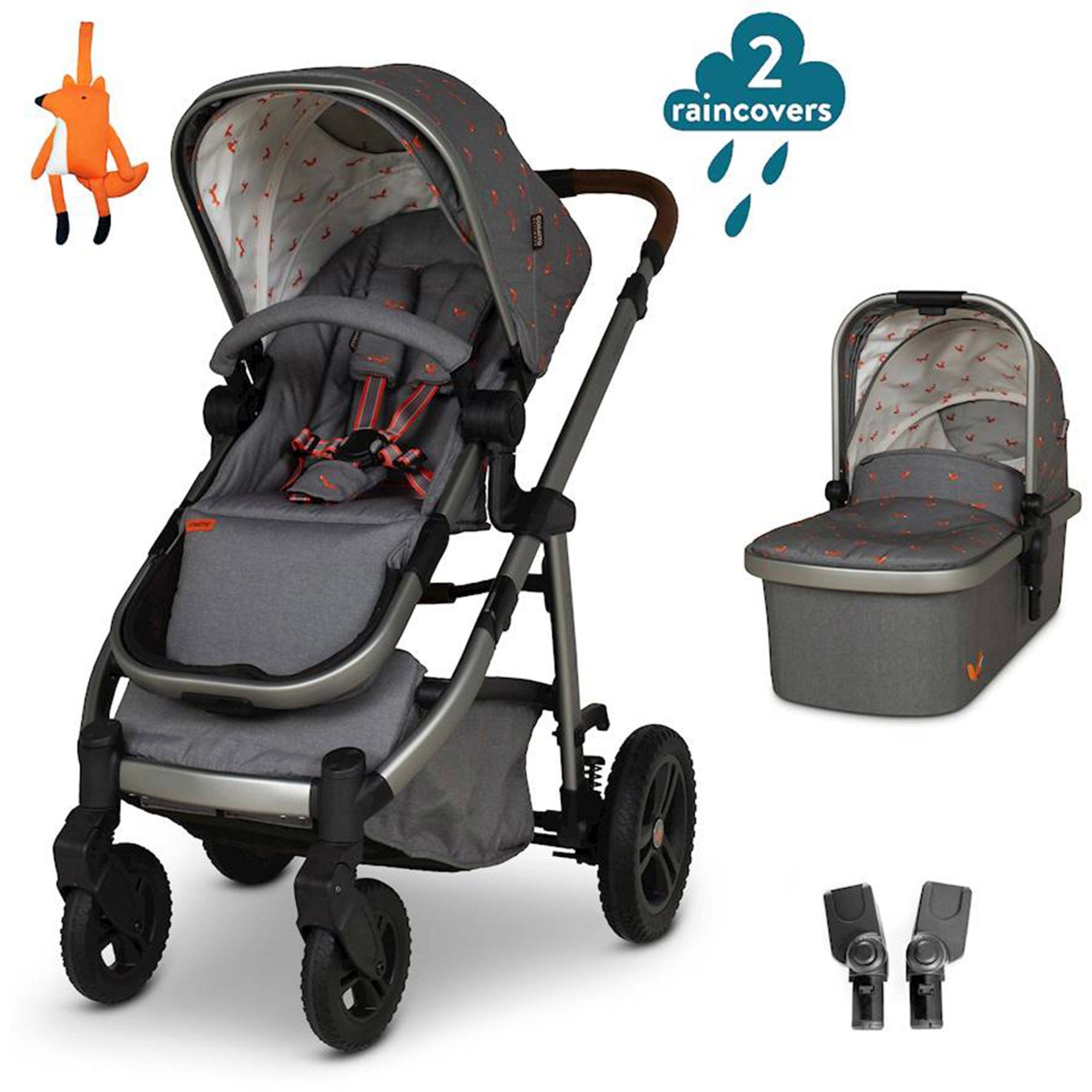 Cosatto Wow 3 Pram & Pushchair Foxling