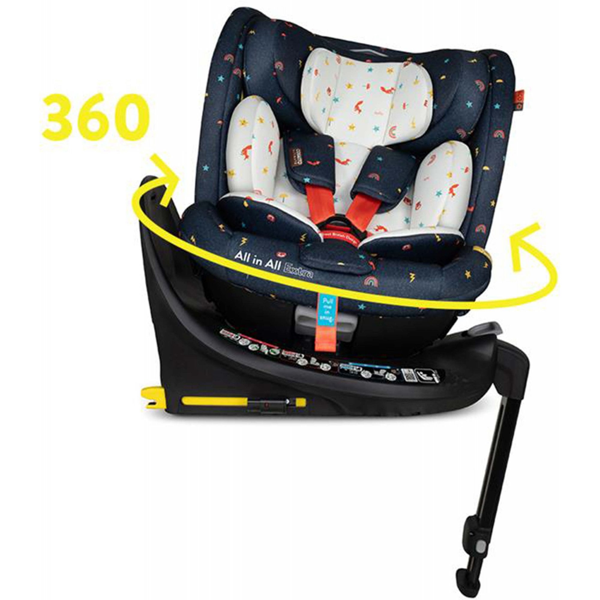 Cosatto All in All Extra i-Size 360 Car Seat Doodle Days