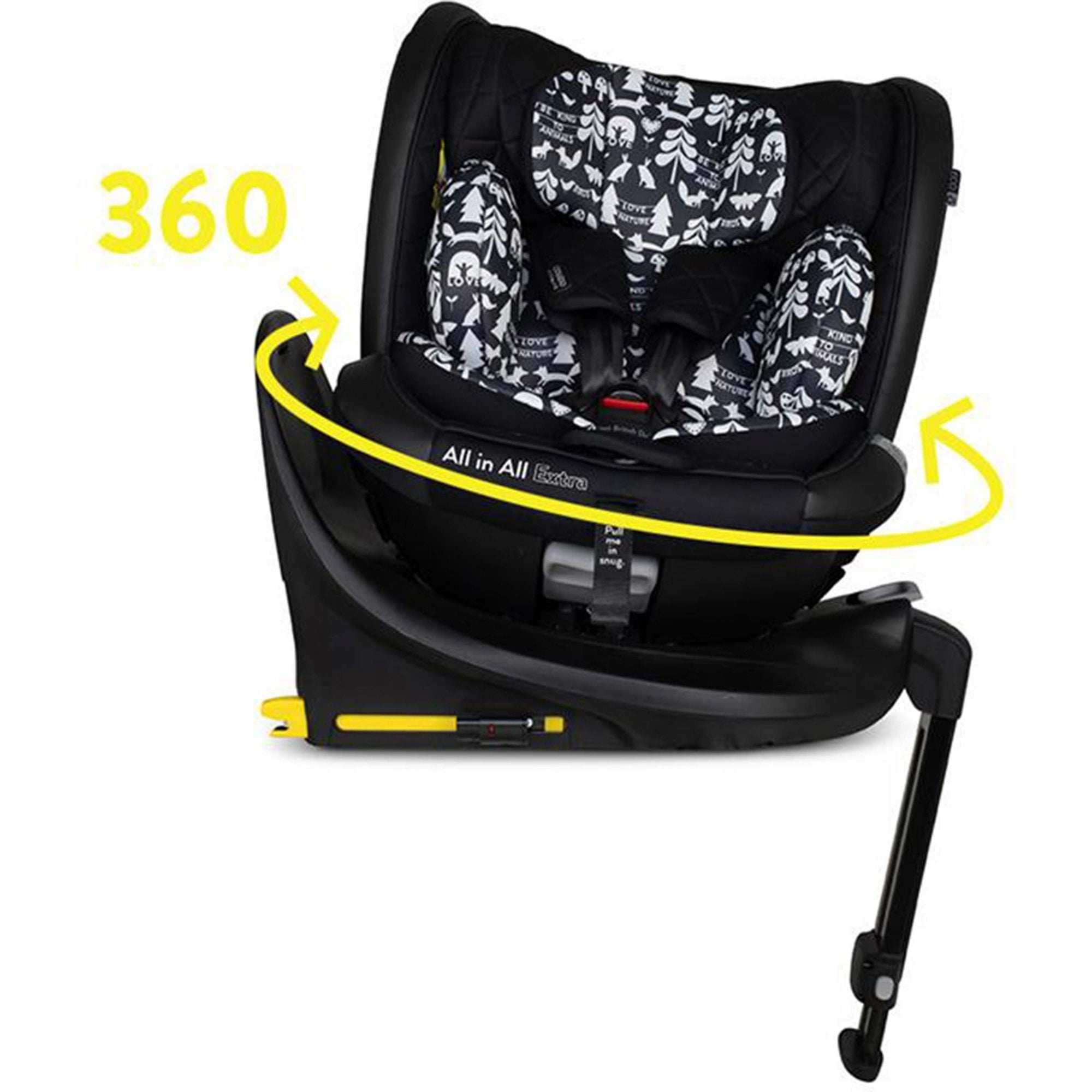 Cosatto All in All Extra i-Size 360 Car Seat Silhouette