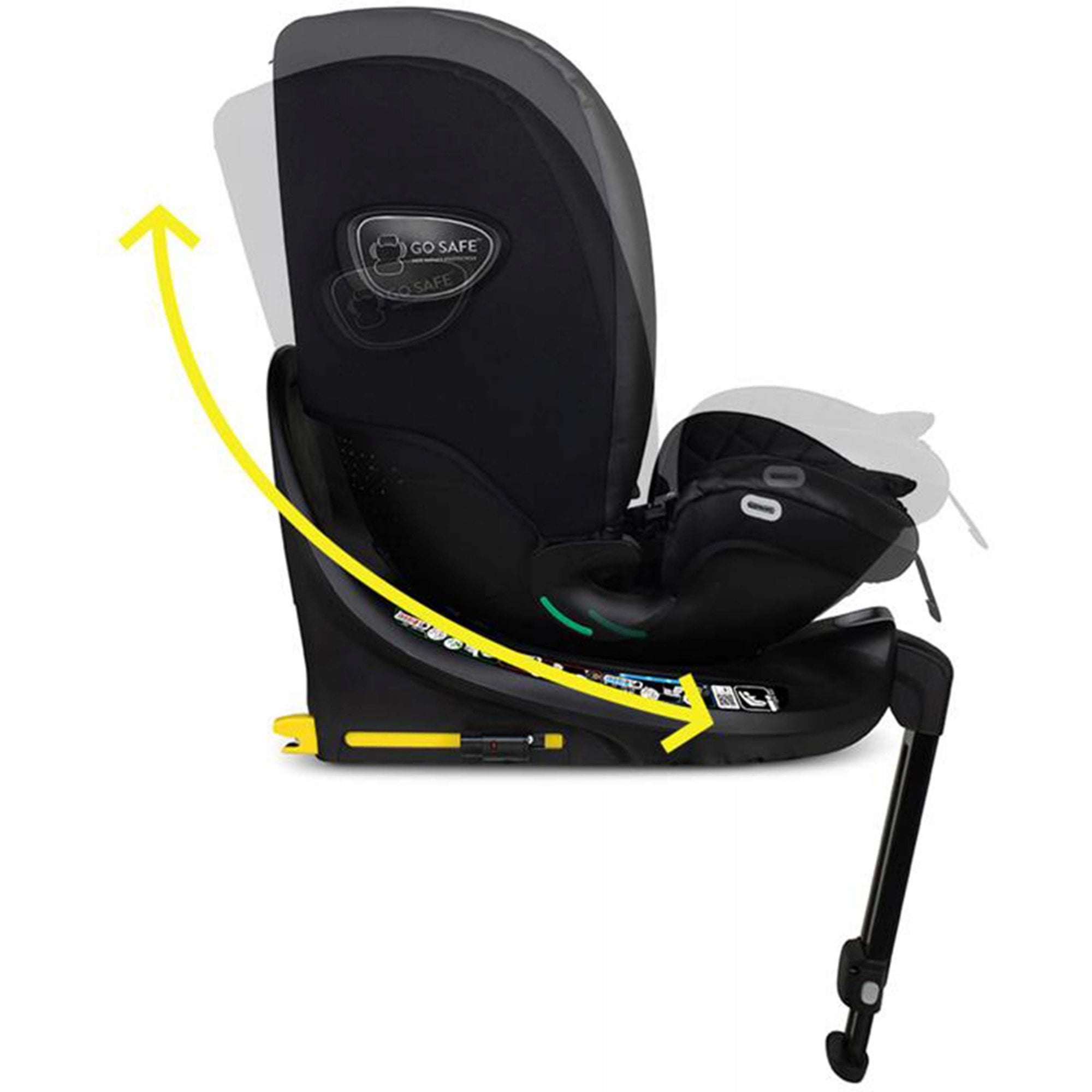 Cosatto All in All Extra i-Size 360 Car Seat Silhouette