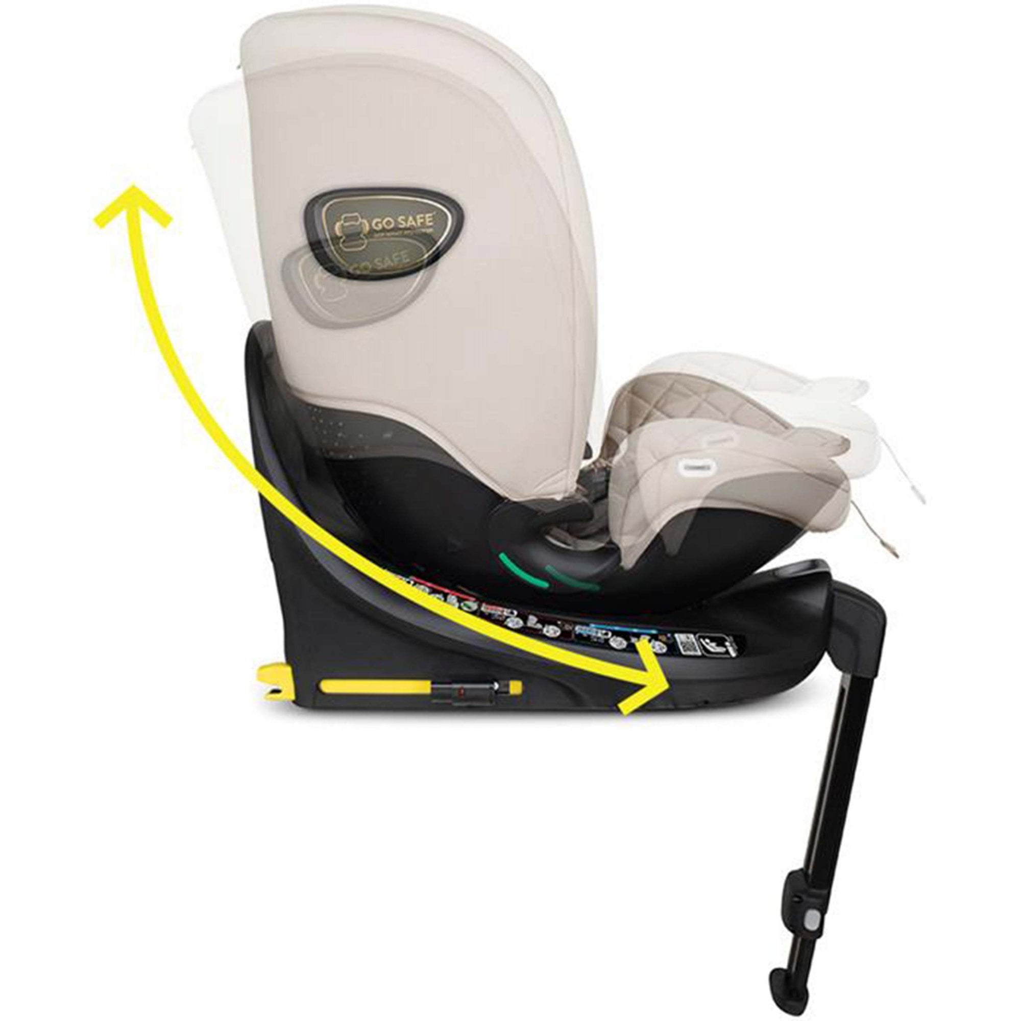 Cosatto All in All Extra i-Size 360 Car Seat Whisper