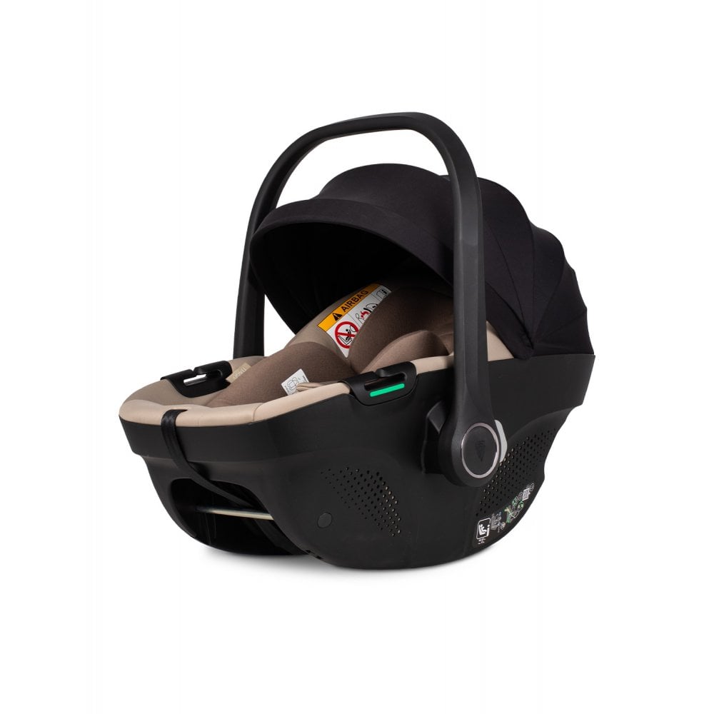 Venicci Upline 2 SE Burgundy 3in1 Travel System - Tiago Beige + Base