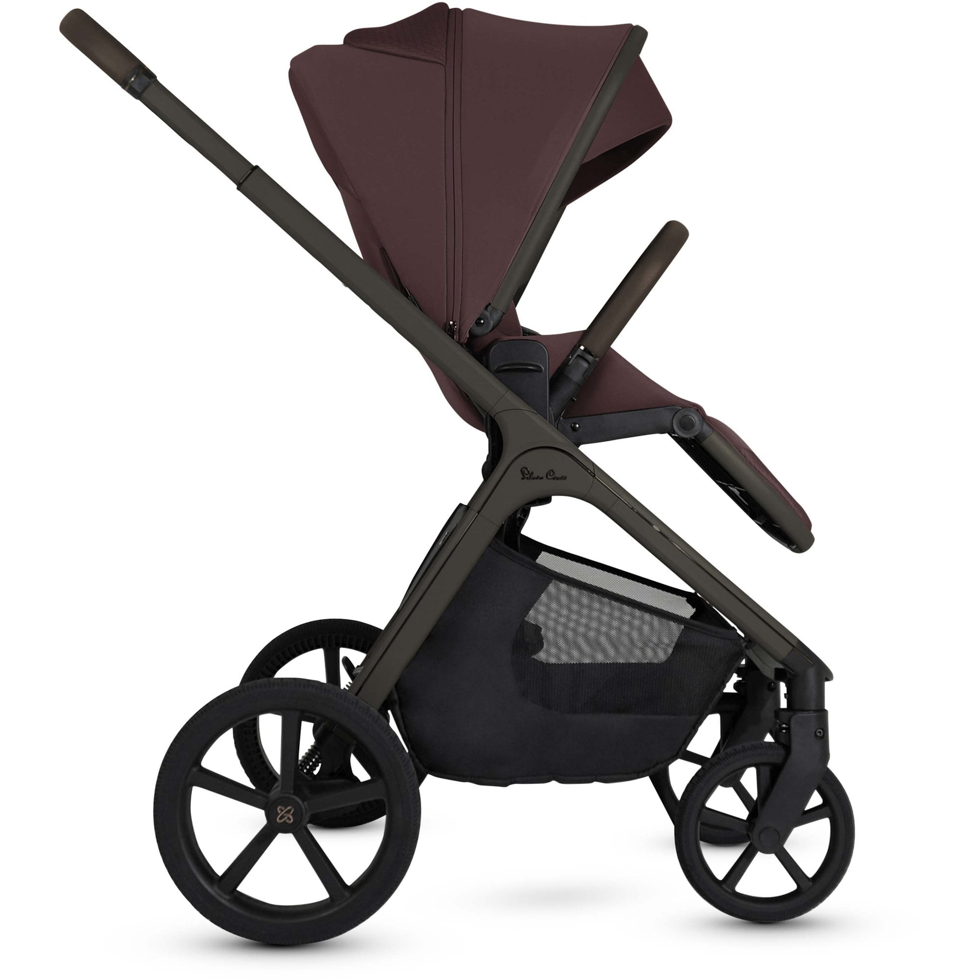 Silver Cross Cove Ultimate 360 Car Seat Family Bundle Damson