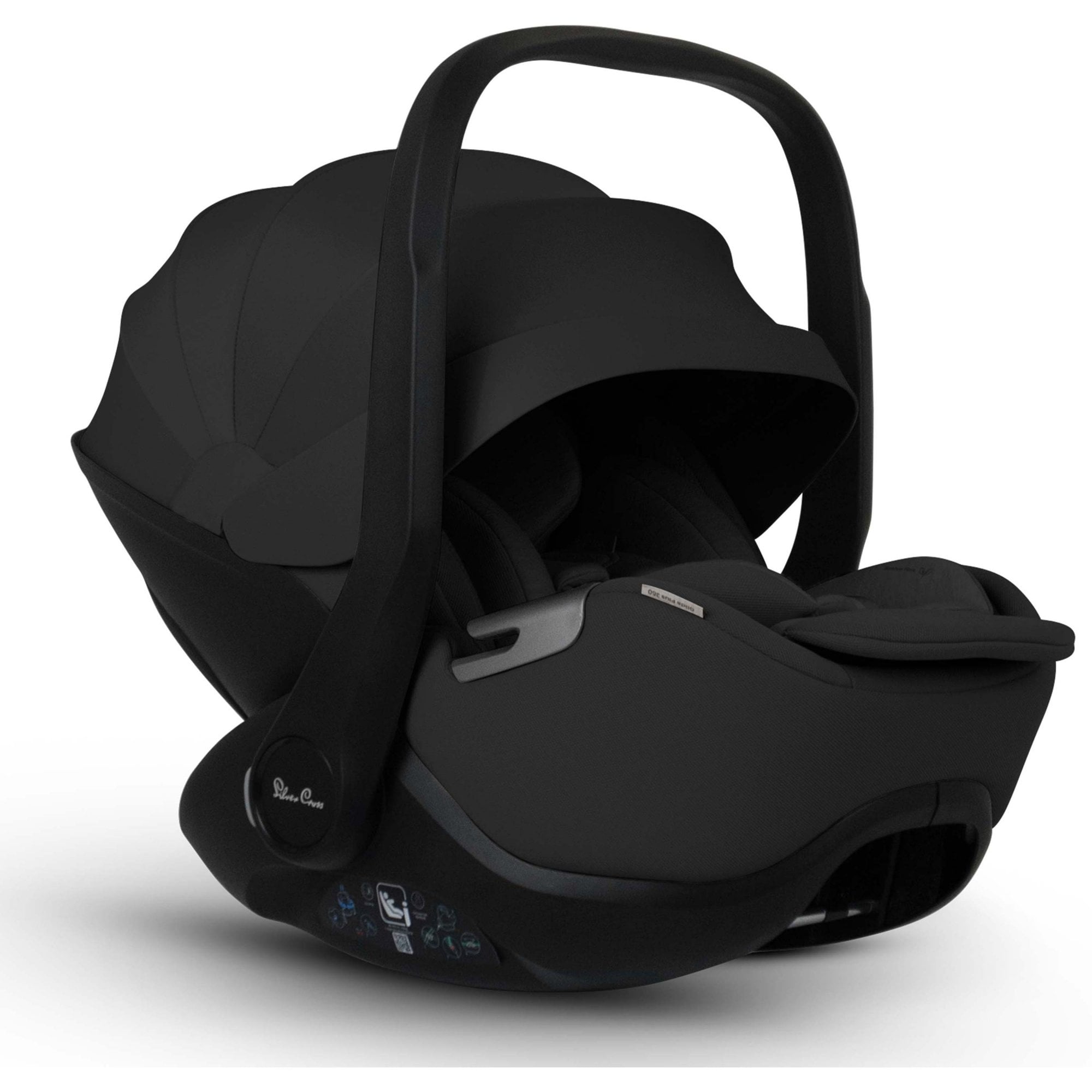 Silver Cross Glide Plus 360 Infant Car Seat Iconic Black