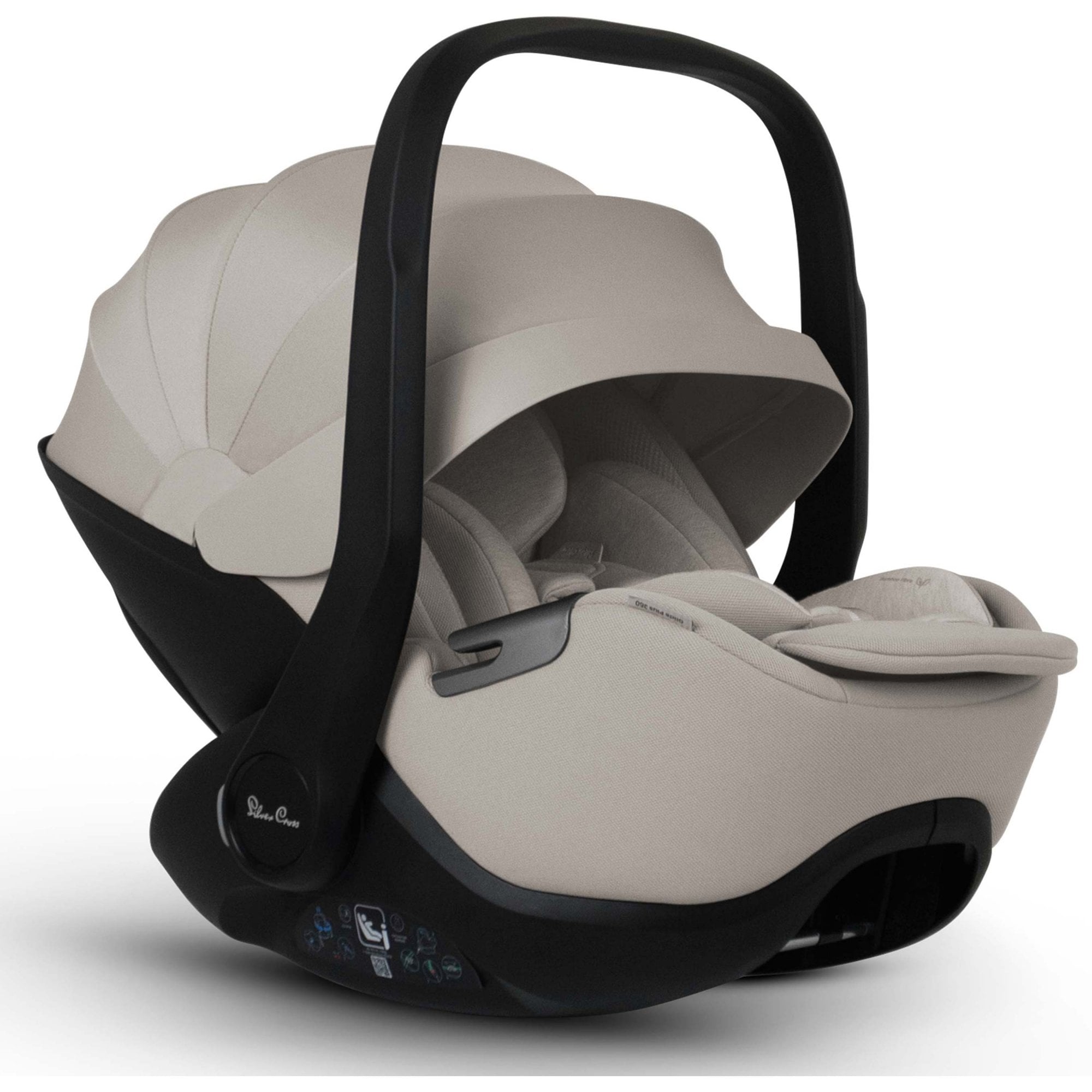 Silver Cross Glide Plus 360 Infant Car Seat Natural Taupe