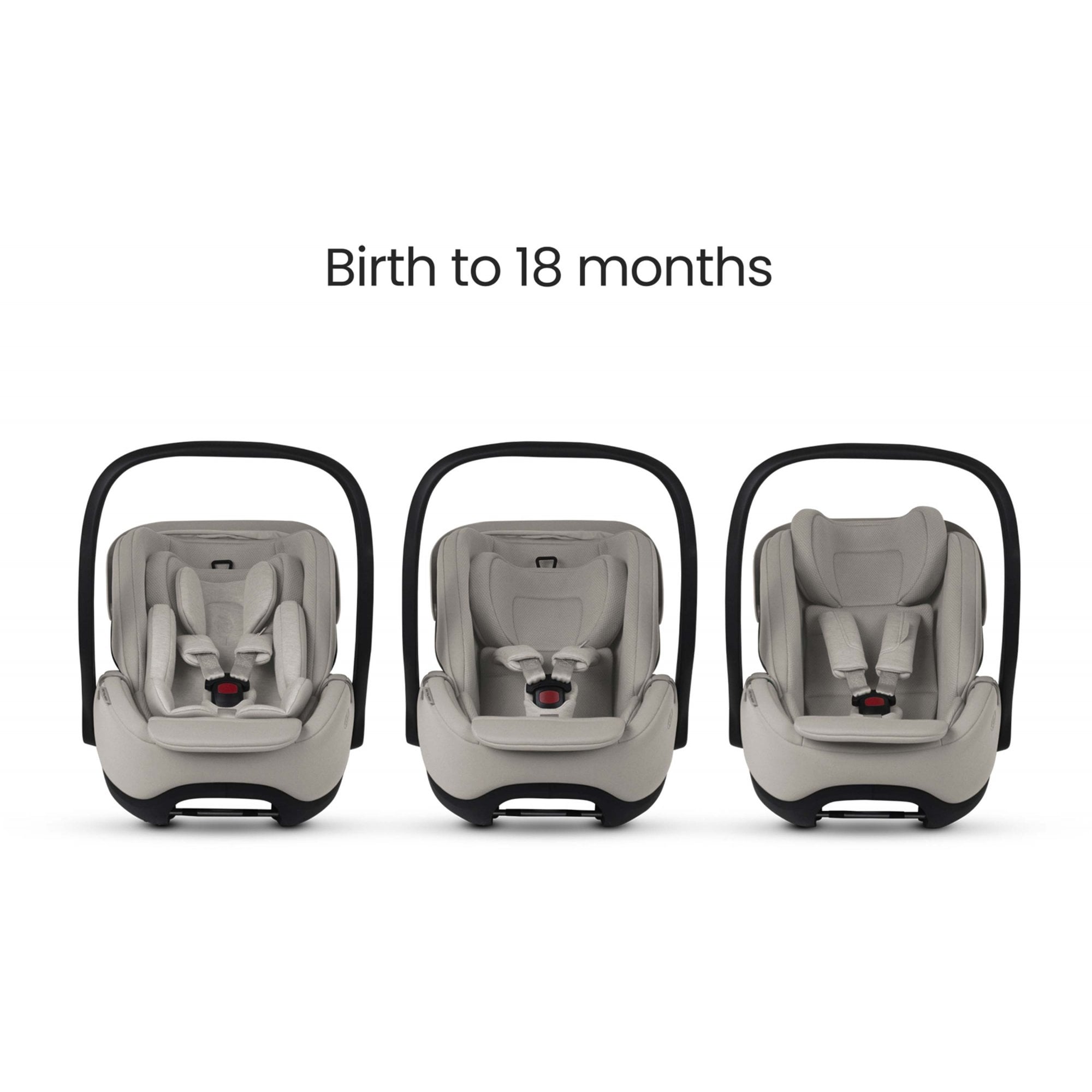 Silver Cross Glide Plus 360 Infant Car Seat Natural Taupe