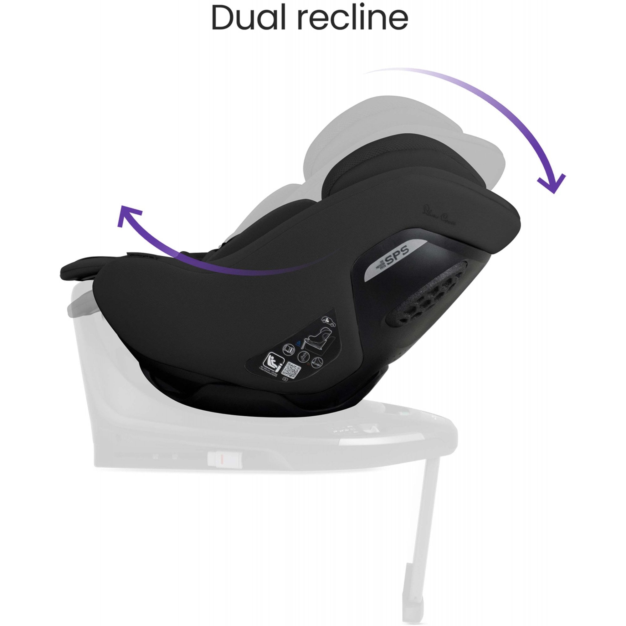 Silver Cross Approach Plus 360 Car Seat Iconic Black