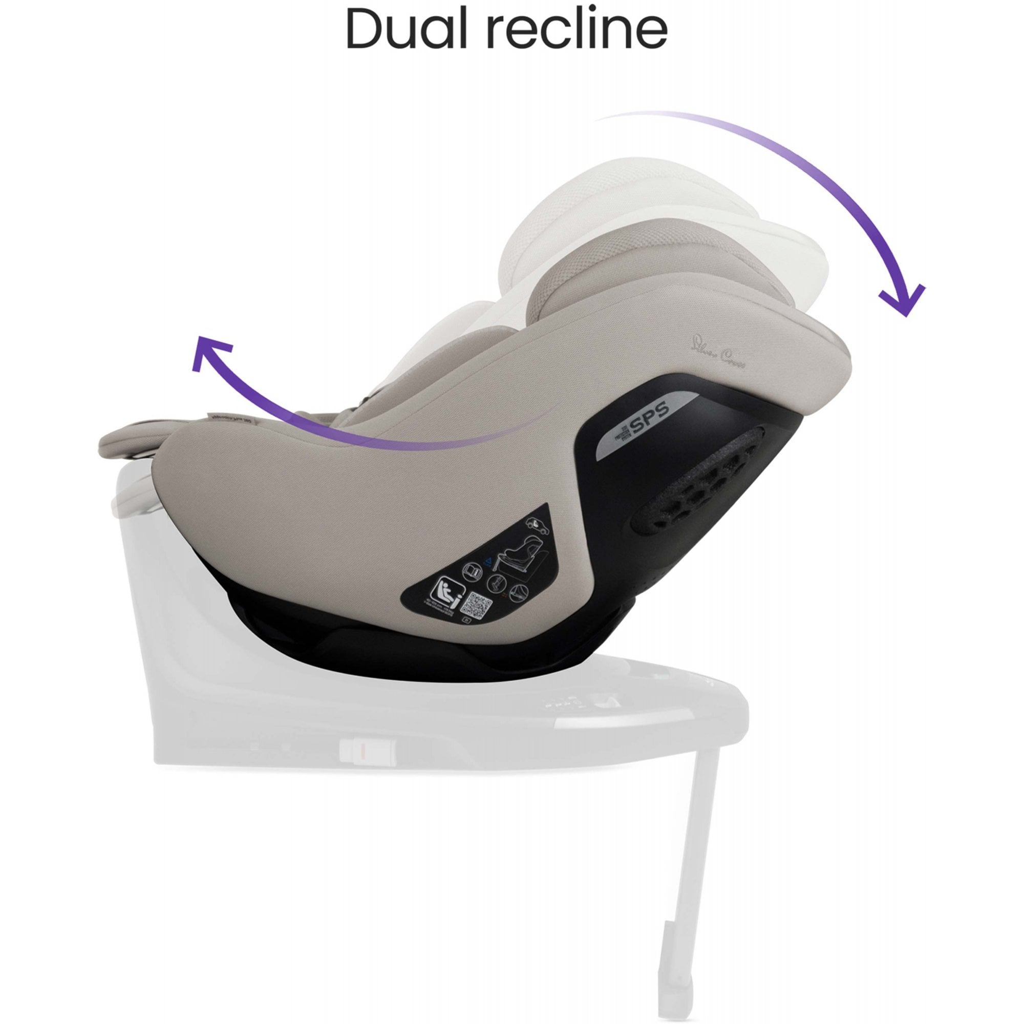 Silver Cross Approach Plus 360 Car Seat Natural Taupe