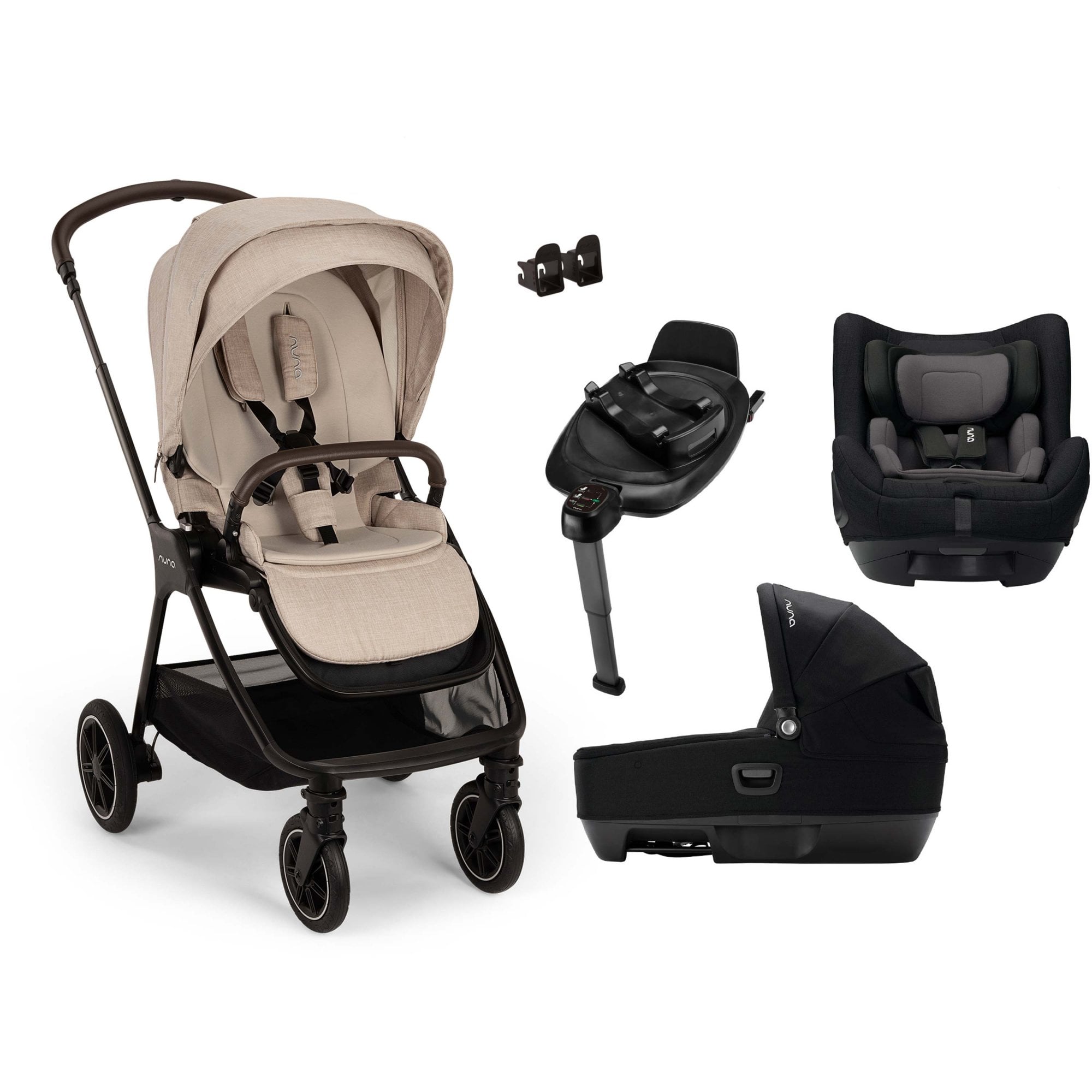 NUNA TRIV™ next + cari™ Next Generation Travel System Biscotti