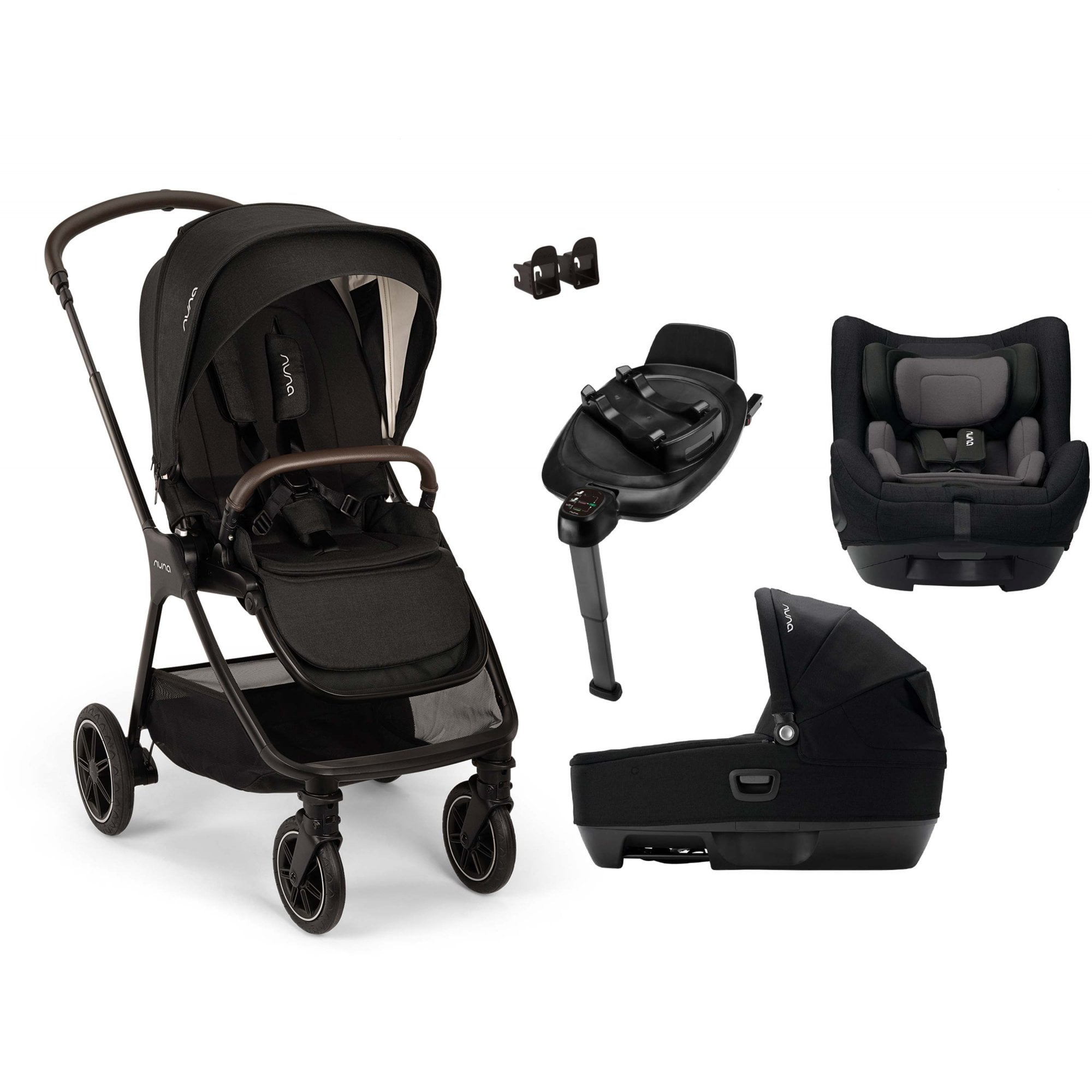NUNA TRIV™ next + cari™ Next Generation Travel System Caviar