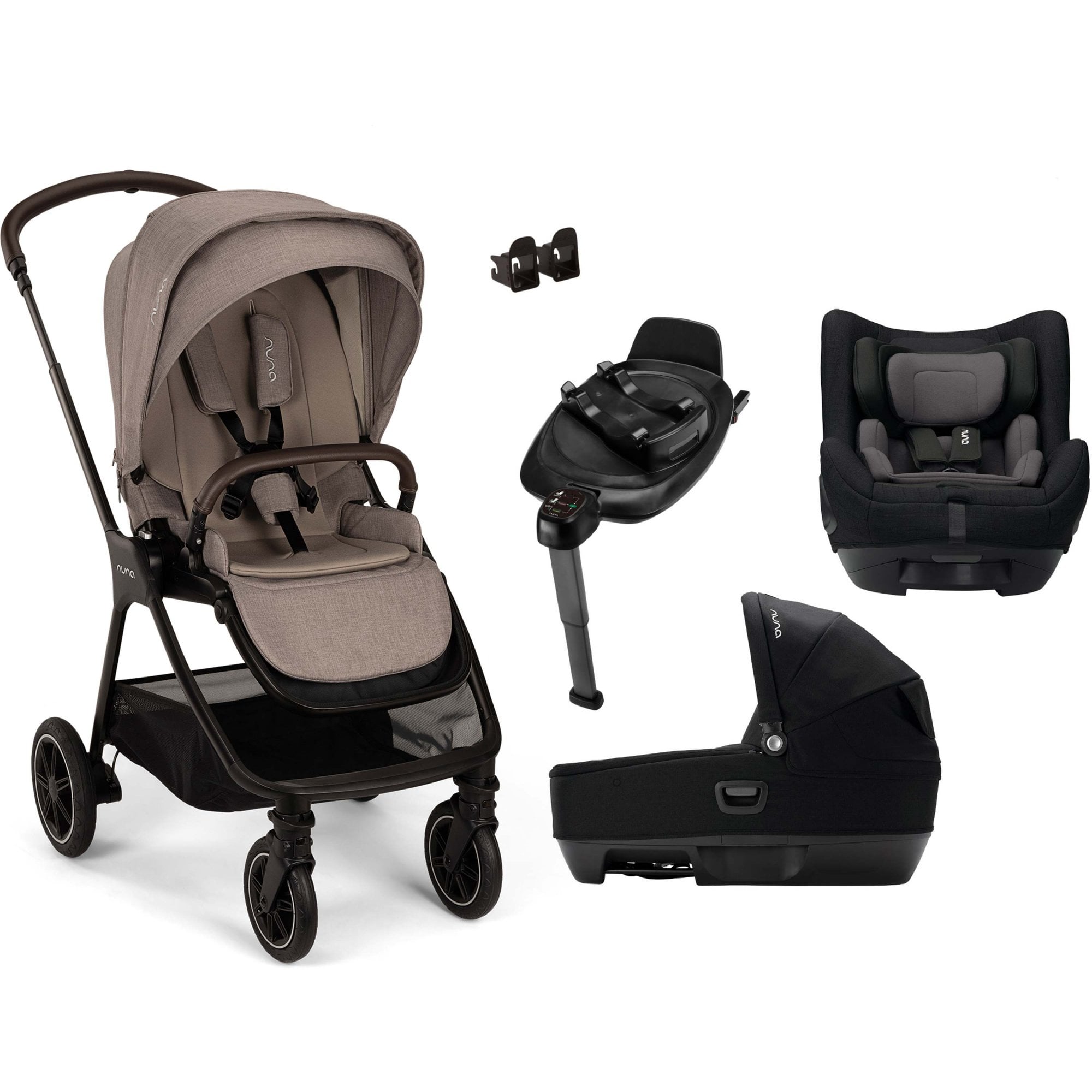 NUNA TRIV™ next + cari™ Next Generation Travel System Cedar