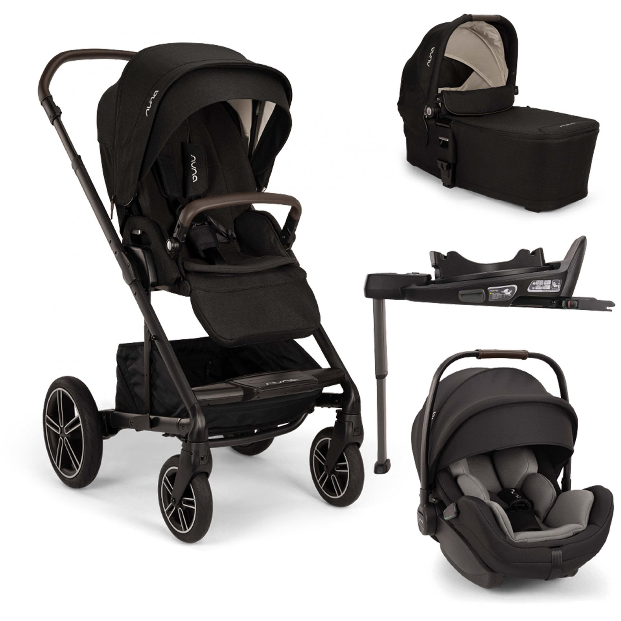 Nuna Mixx Next ARRA Flex Bundle Caviar