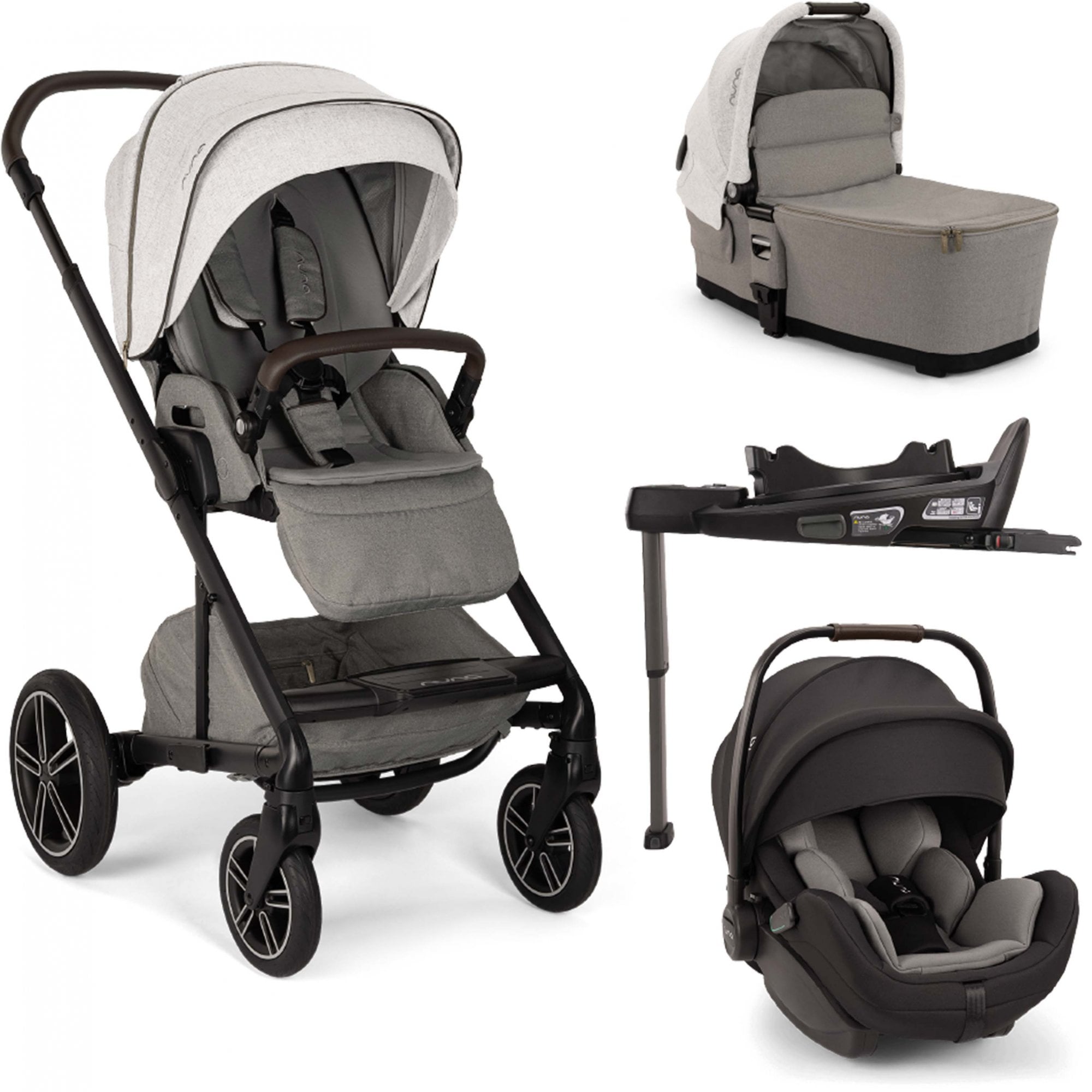 Nuna Mixx Next ARRA Flex Bundle Mineral
