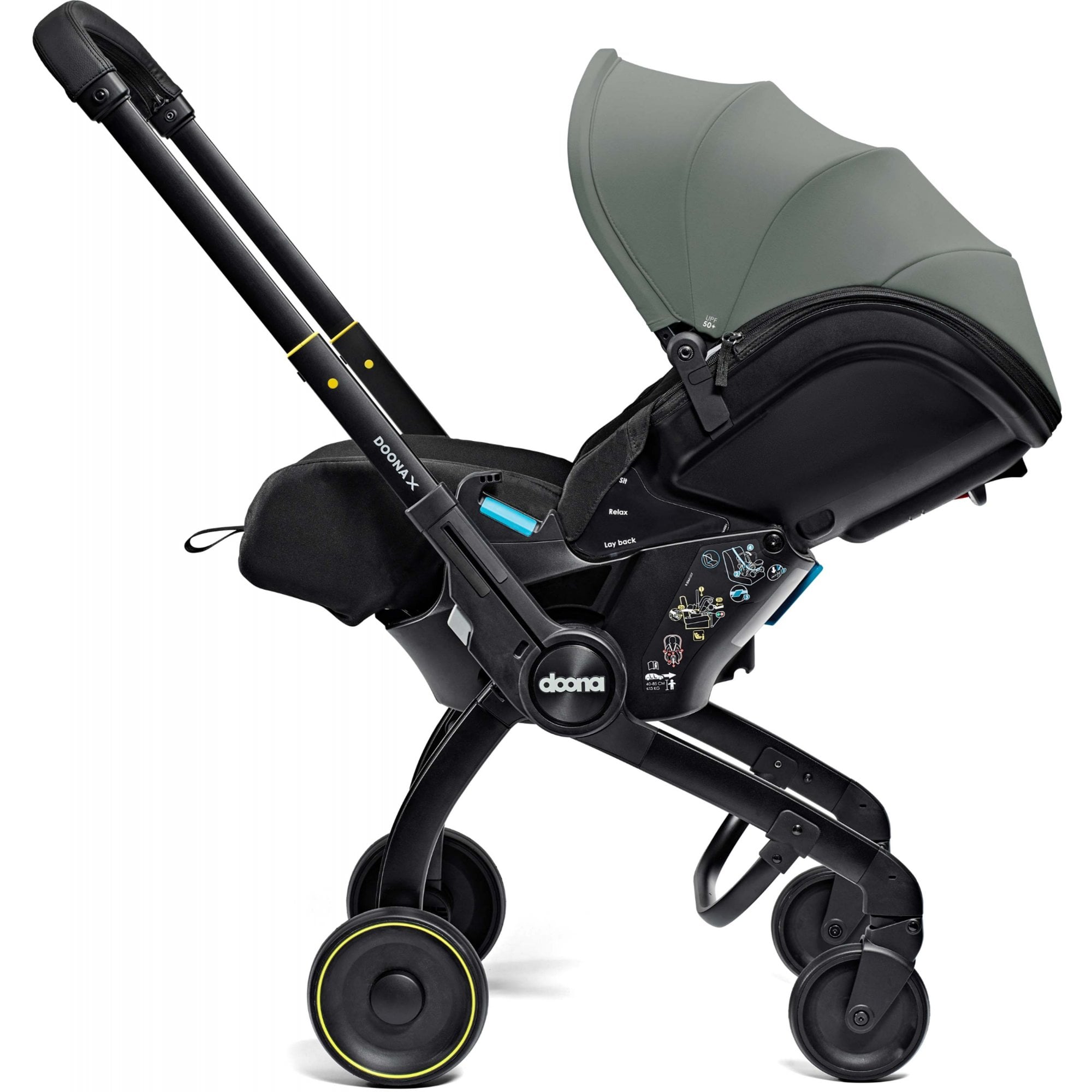 Doona X Car Seat & Stroller Slate Green