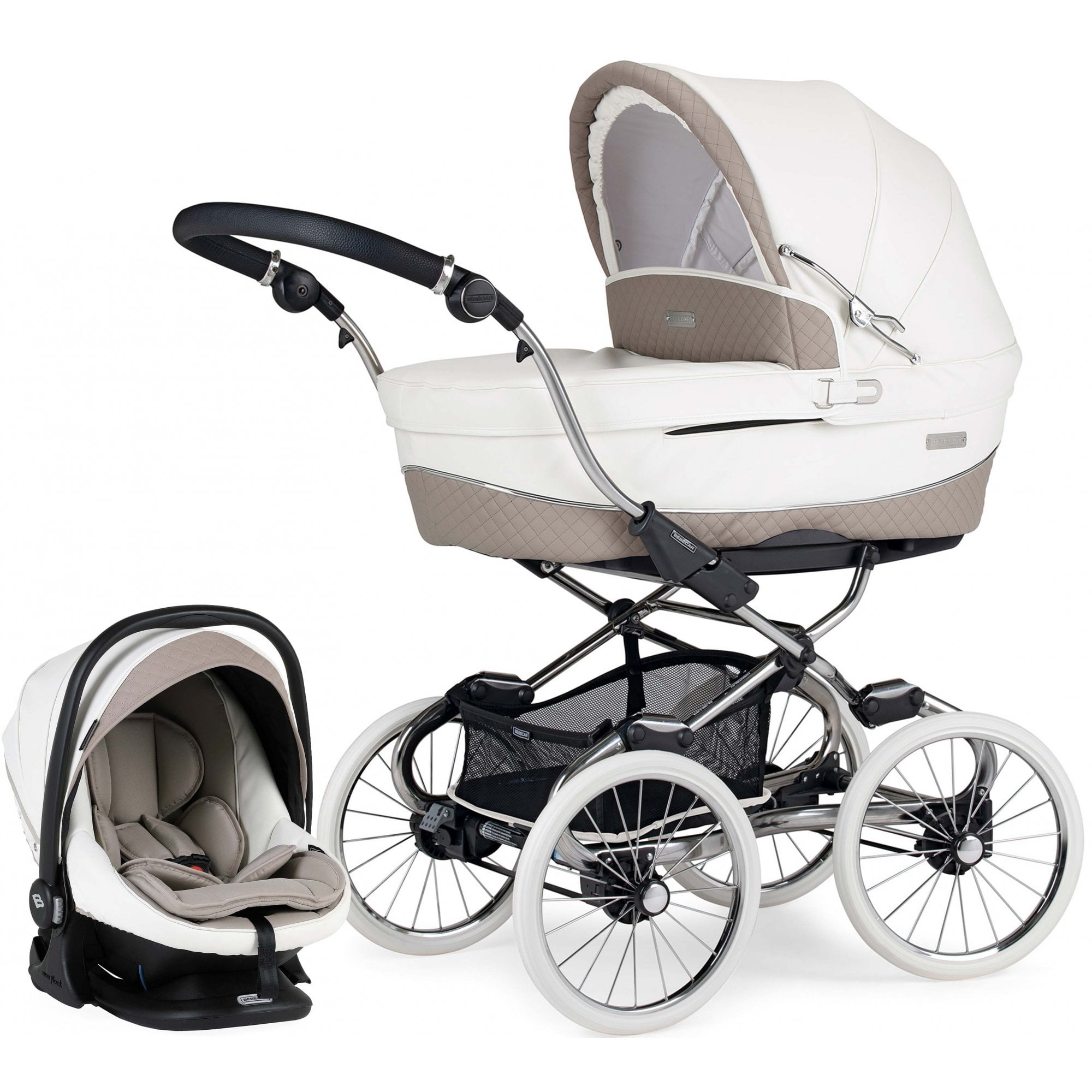 Bebecar Stylo Class+ Combination Iced Mocha & Car Seat