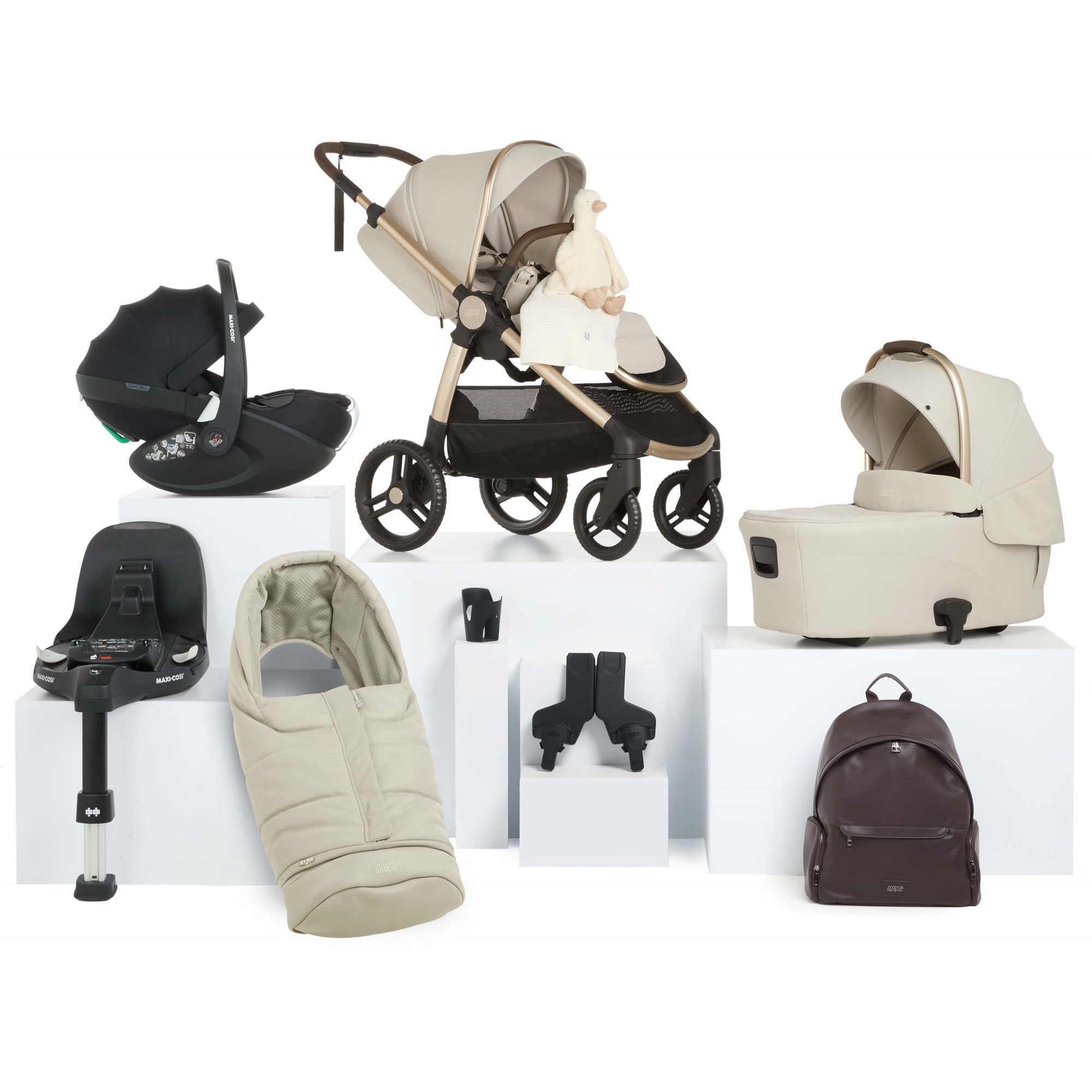 Mamas & Papas Ocarro 2 Essential Bundle Shell + Pebble 360 Pro2 & Base