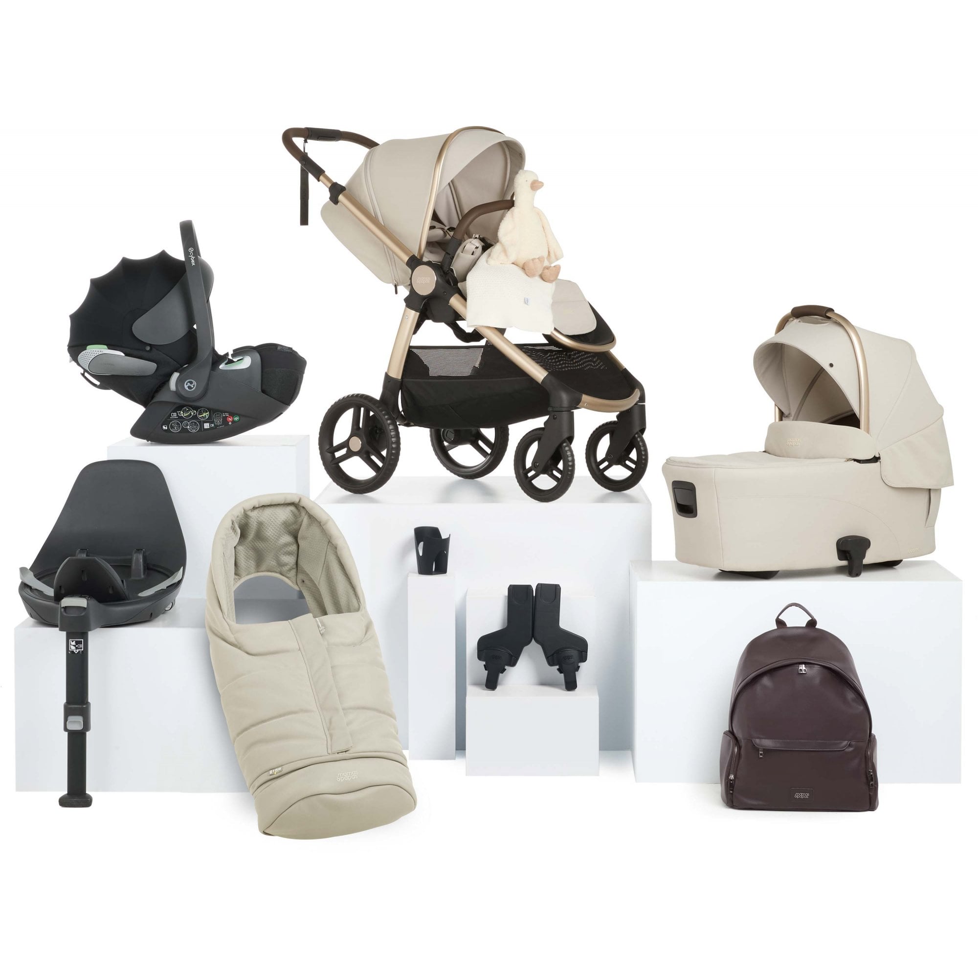 Mamas & Papas Ocarro 2 Complete Bundle Shell + Cloud T & Base