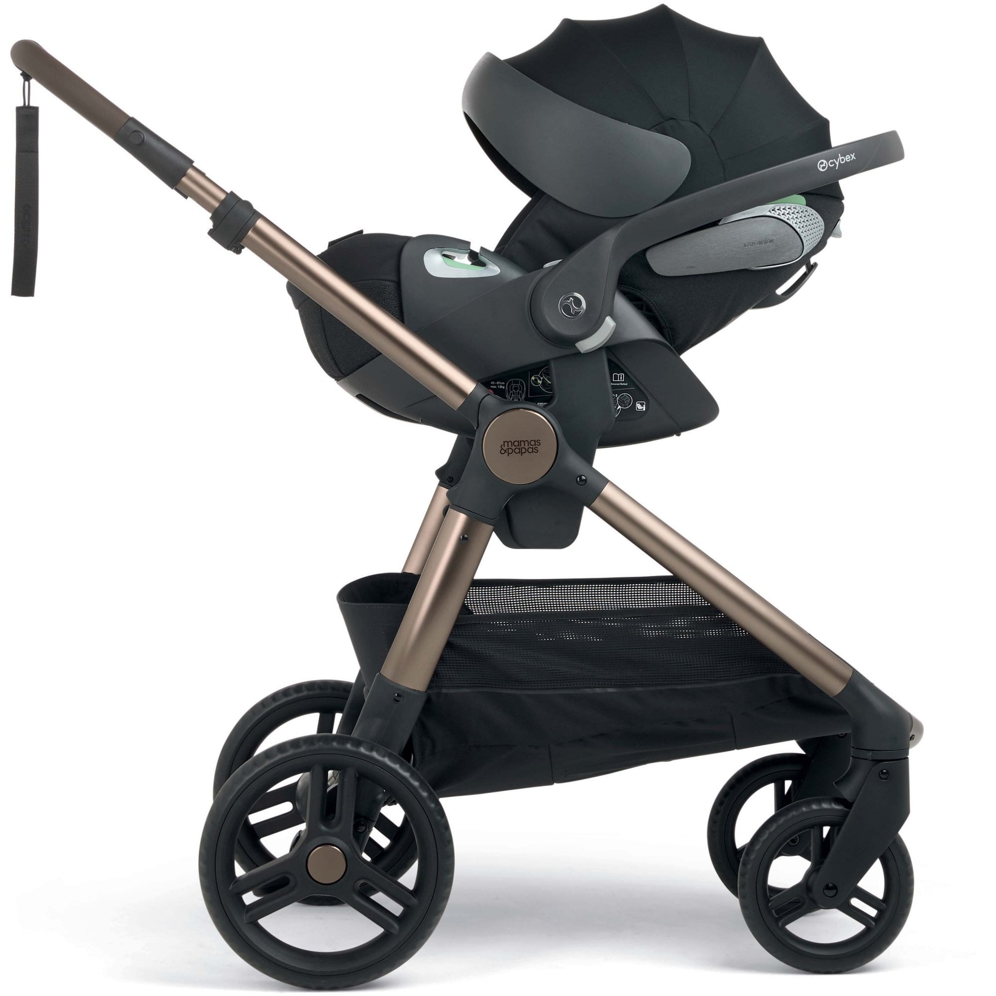 Mamas & Papas Ocarro 2 Complete Bundle Crema + Cloud T & Base