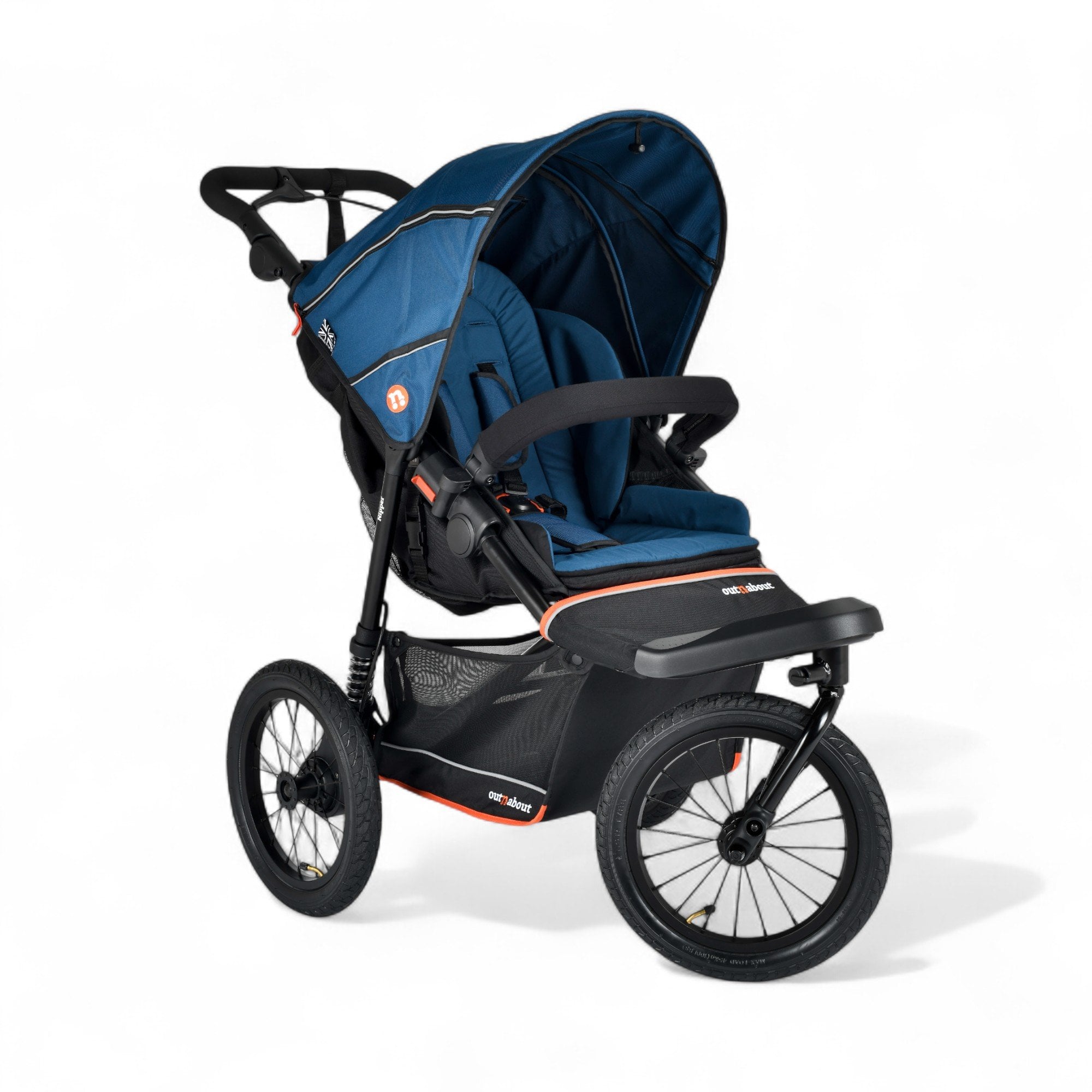 Out 'n' About Nipper V6 Plus All Terrain Adventure Bundle Highland Blue