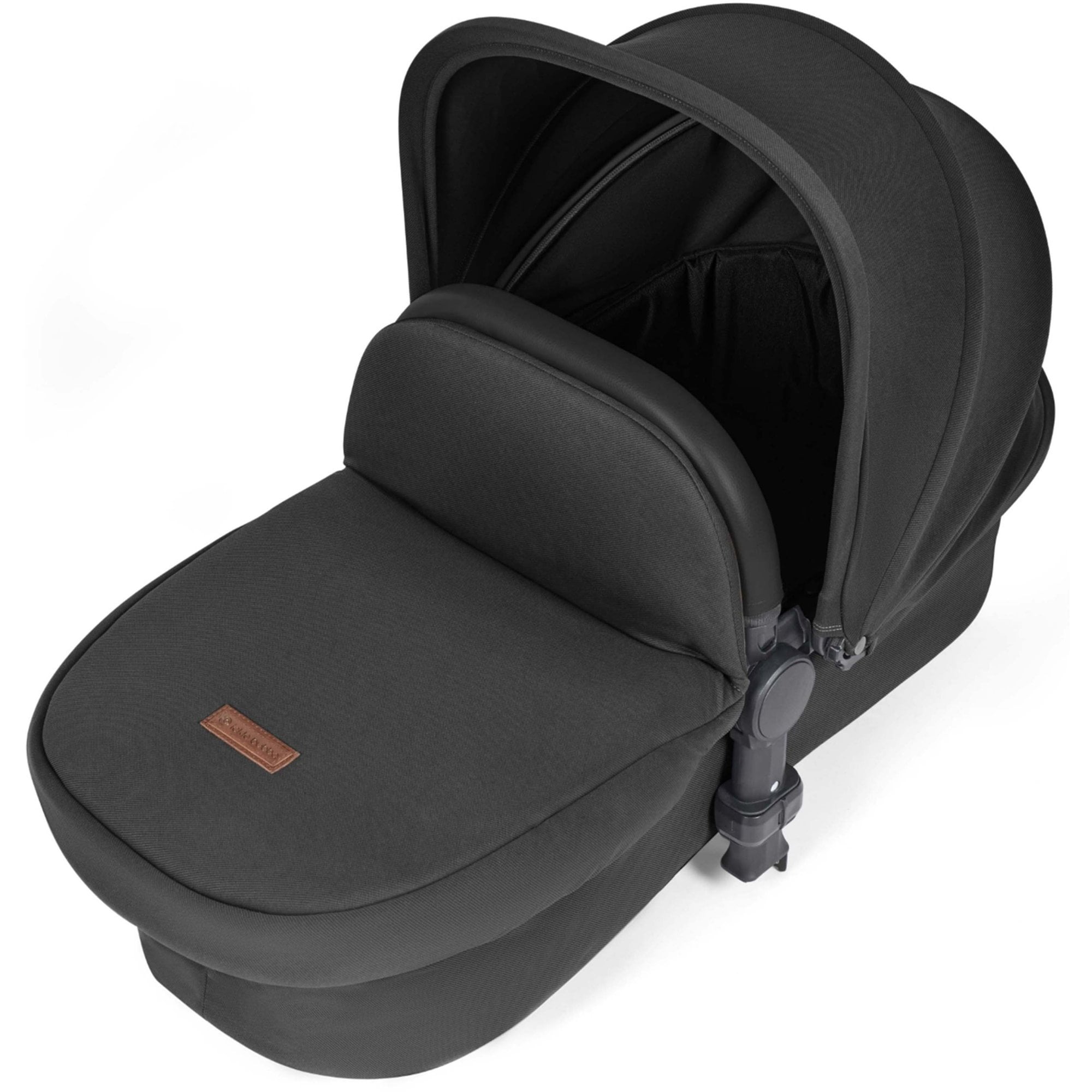 Ickle Bubba Stomp Luxe 12 Piece Travel System + Nimbus Car Seat & ISOFIX Base Midnight