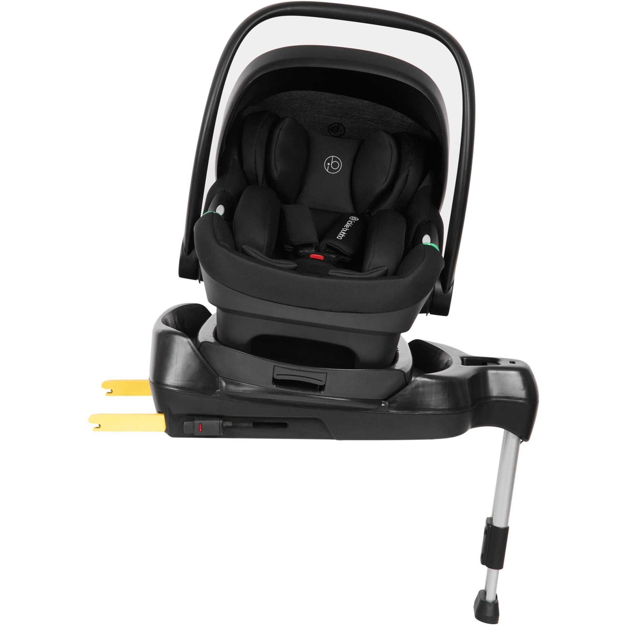 Ickle Bubba Stomp Luxe 12 Piece Travel System + Nimbus Car Seat & ISOFIX Base Charcoal Grey