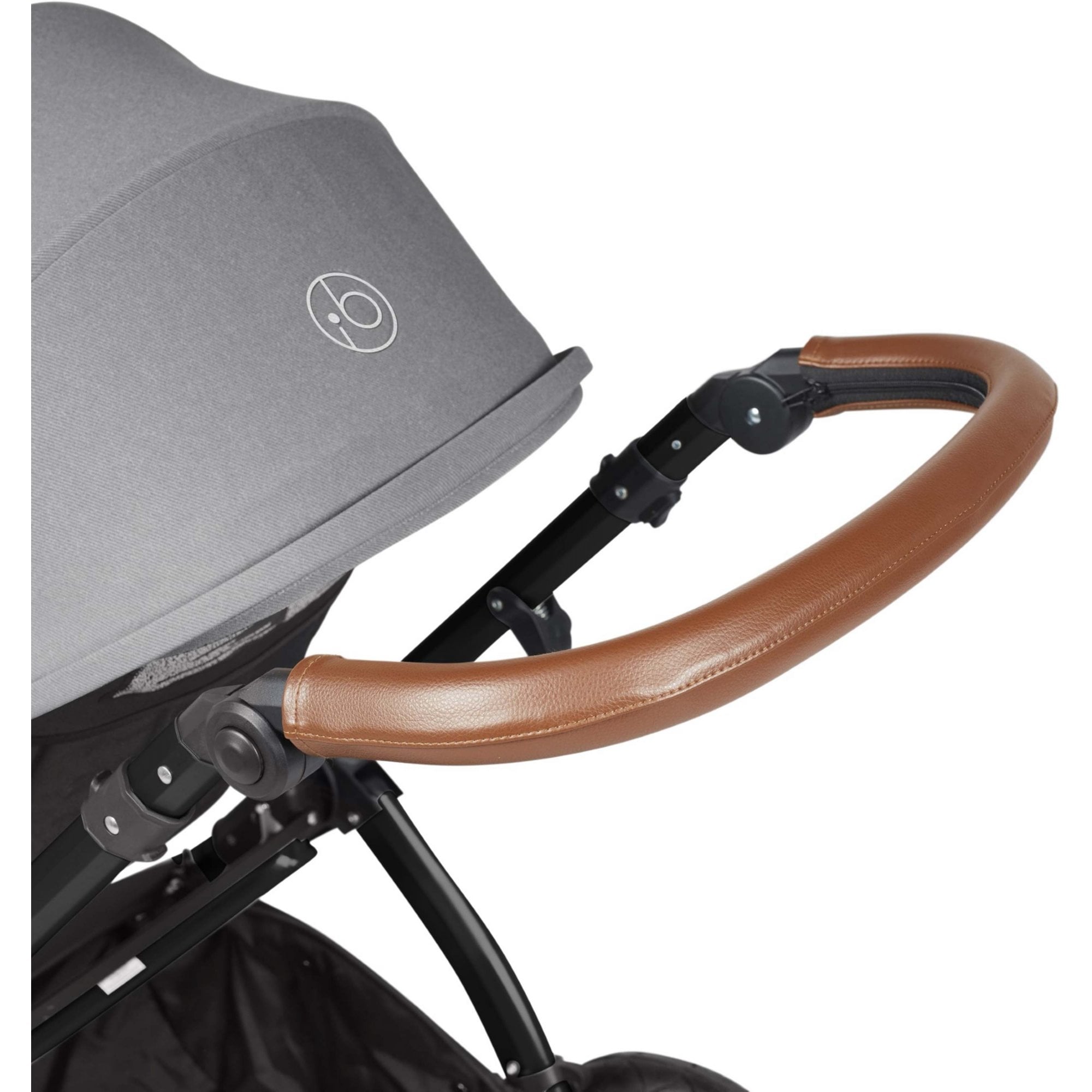 Ickle Bubba Stomp Luxe 12 Piece Travel System + Nimbus Car Seat & ISOFIX Base Pearl Grey