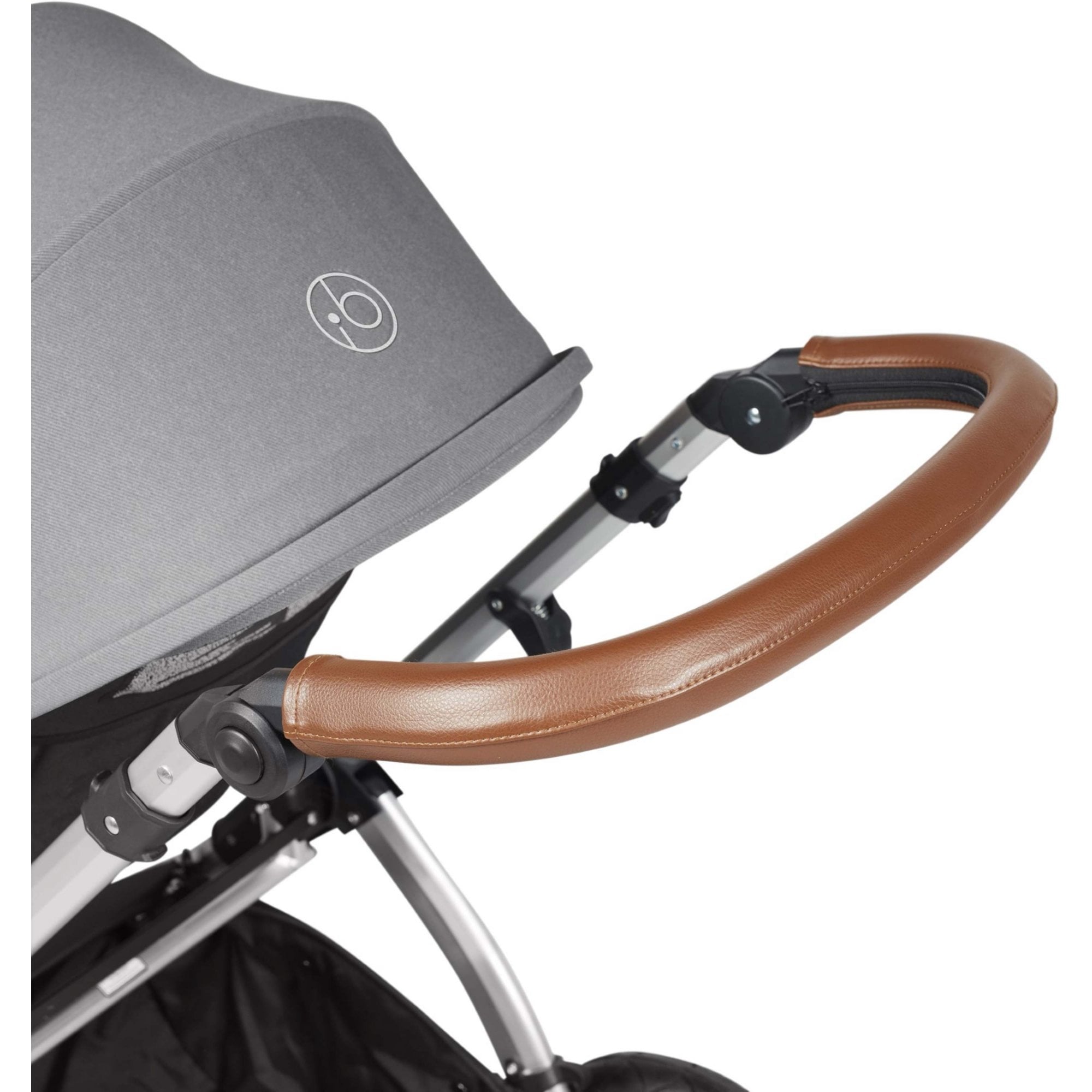 Ickle Bubba Stomp Luxe 12 Piece Travel System + Nimbus Car Seat & ISOFIX Base Pearl Grey