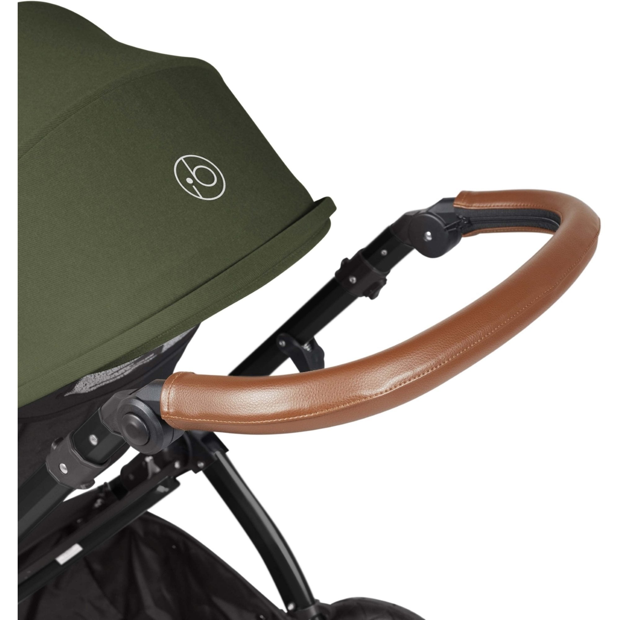 Ickle Bubba Stomp Luxe 12 Piece Travel System + Nimbus Car Seat & ISOFIX Base Woodland